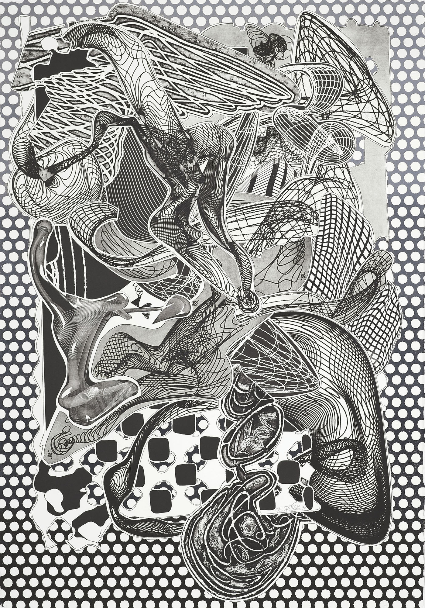 Frank Stella — Одиннадцать пластинок из серии "Воображаемые места", изображение 3