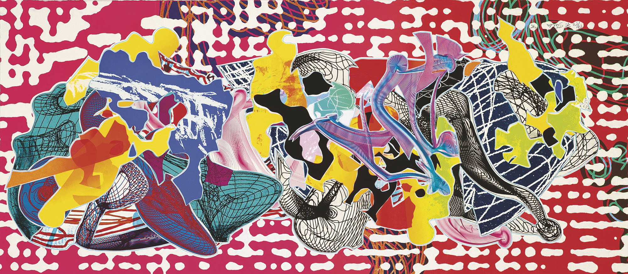 Frank Stella — Одиннадцать пластинок из серии "Воображаемые места", изображение 5