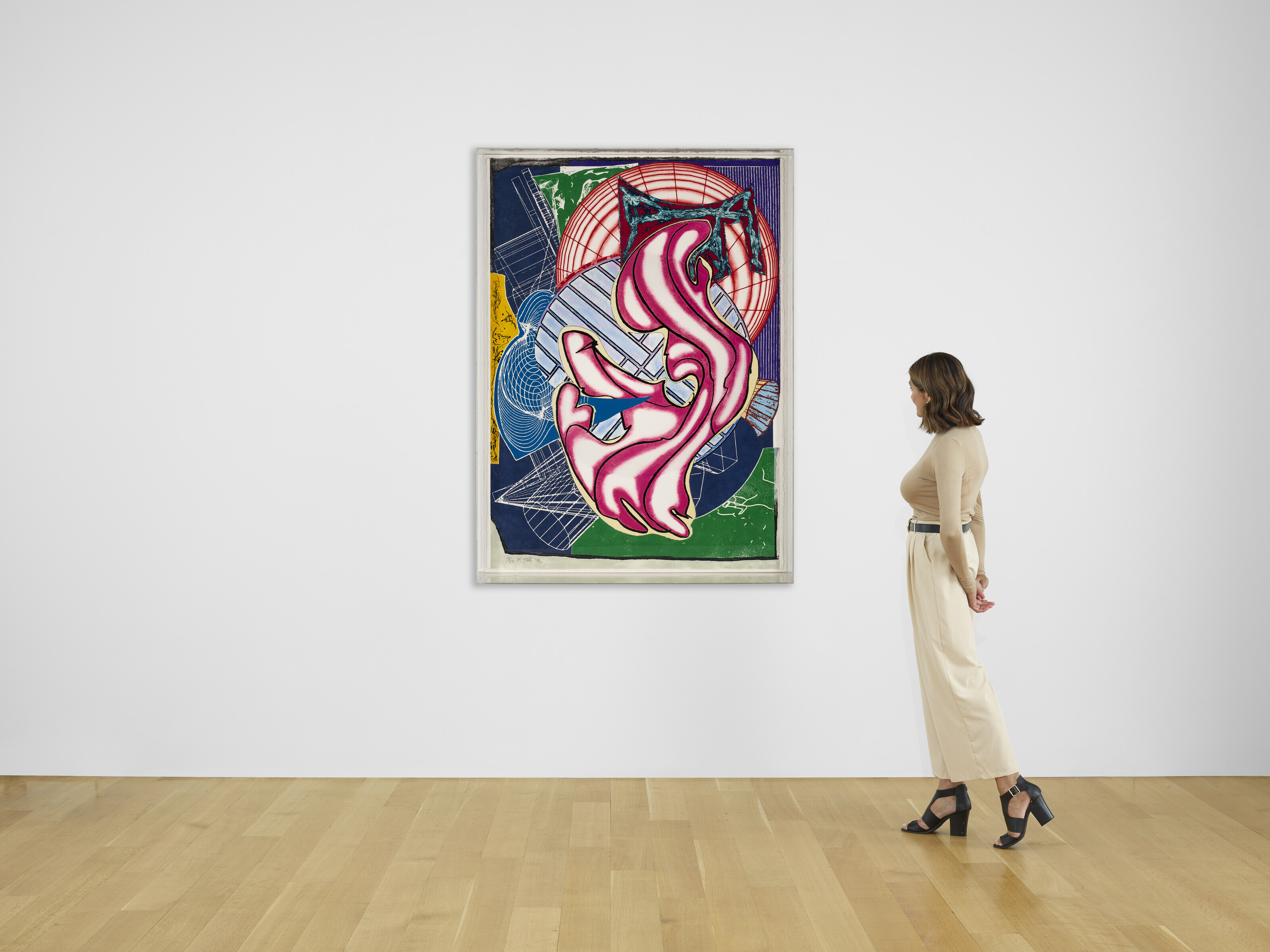Frank Stella — Стабб и Фласк убивают настоящего кита (Купол) из "Моби Дика Купола", изображение 3