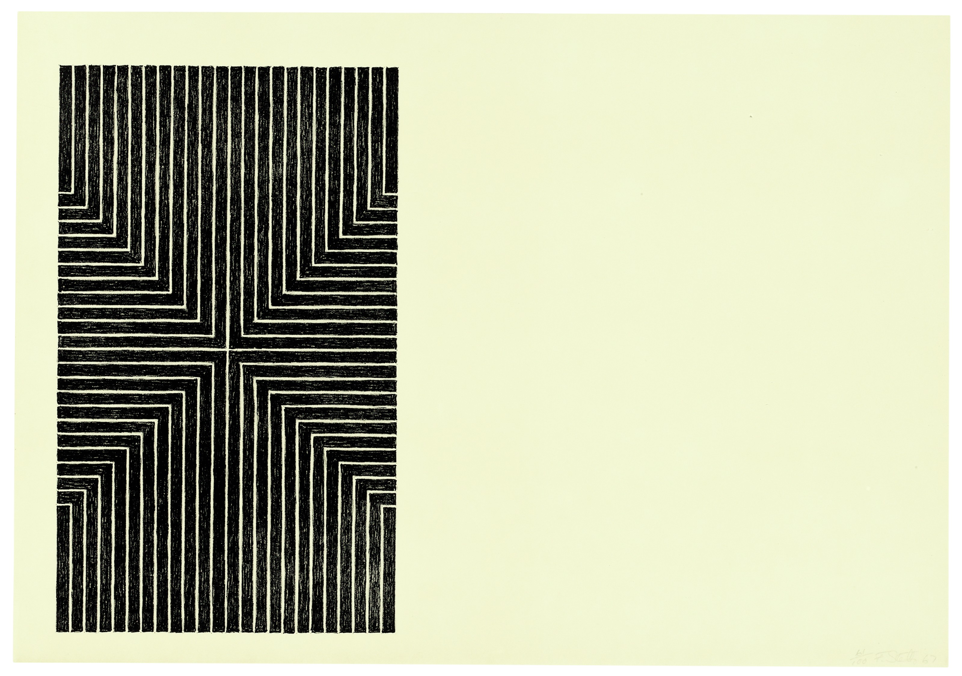 Frank Stella — Черная серия I, изображение 3