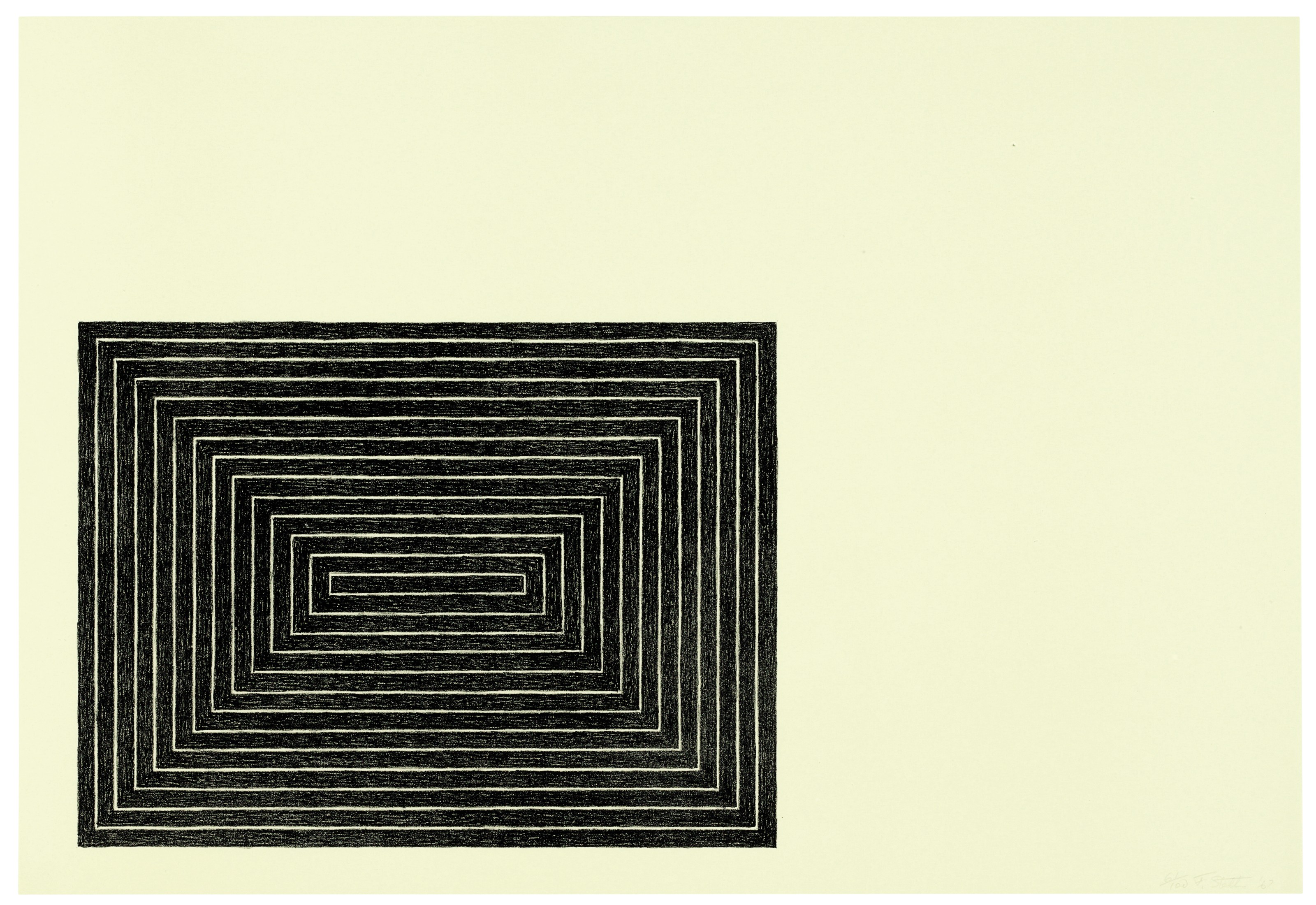 Frank Stella — Черная серия I, изображение 5