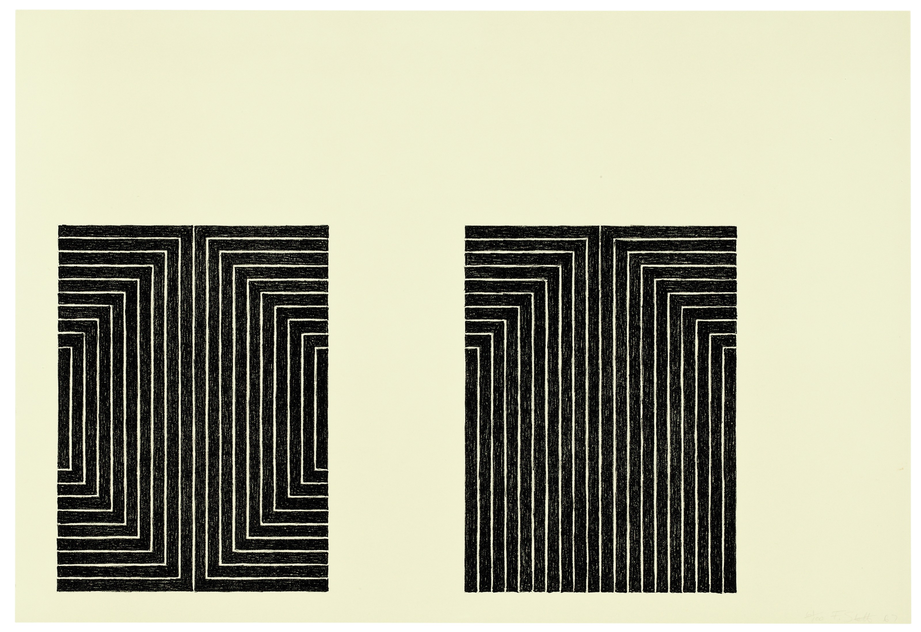 Frank Stella — Черная серия I, изображение 7