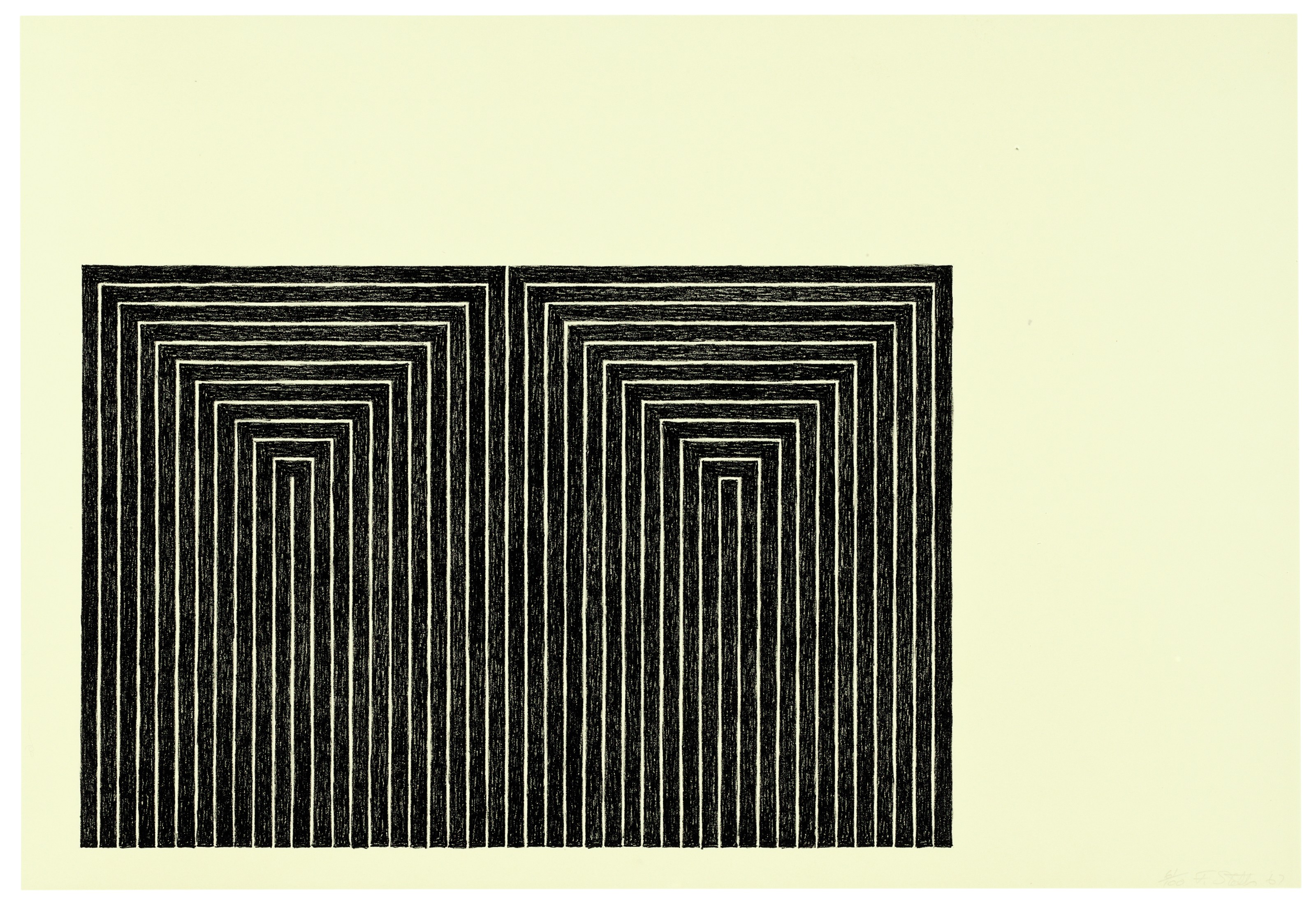 Frank Stella — Черная серия I, изображение 8