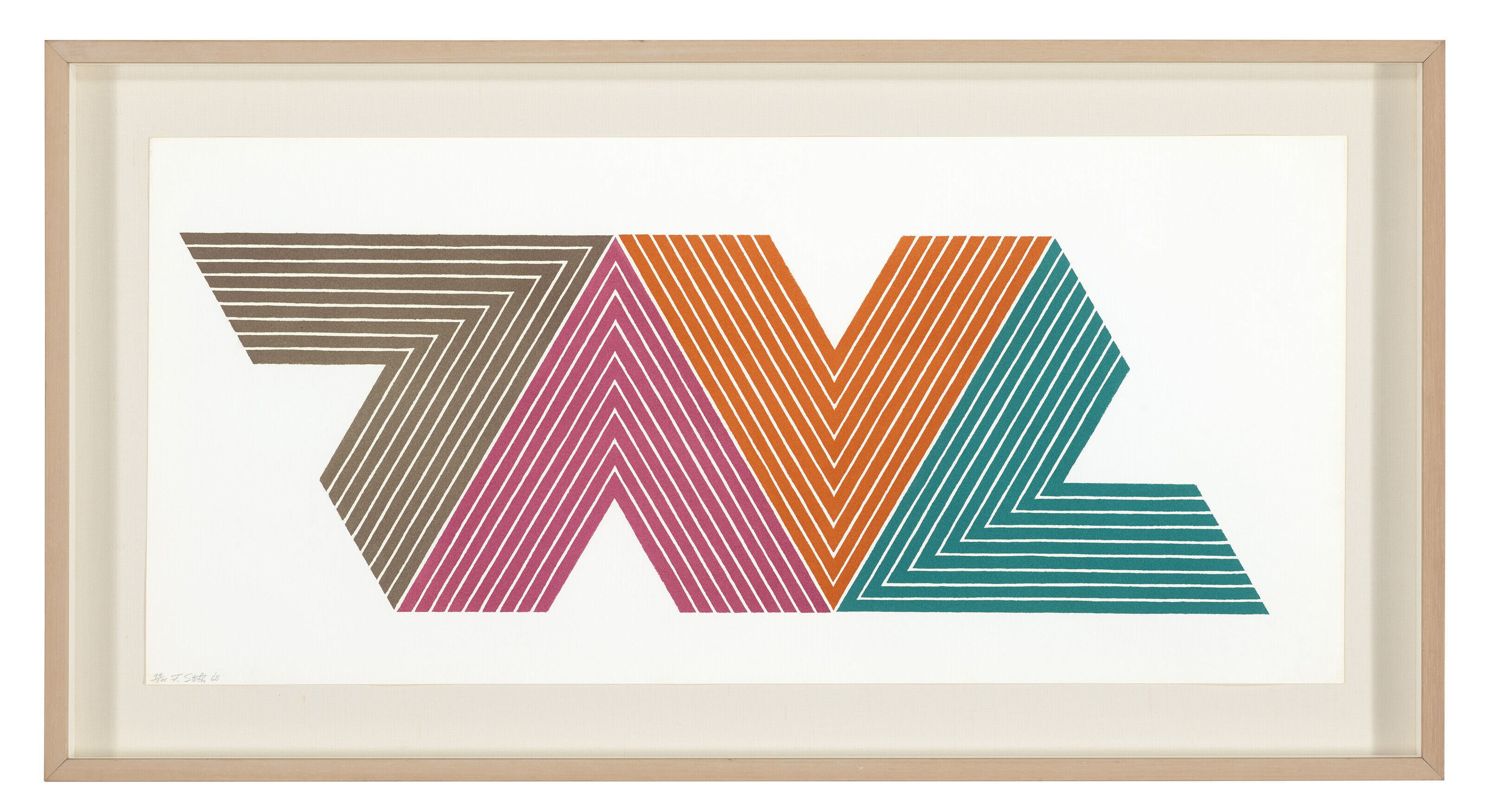 Frank Stella — Императрица Индии II, из серии V, изображение 2
