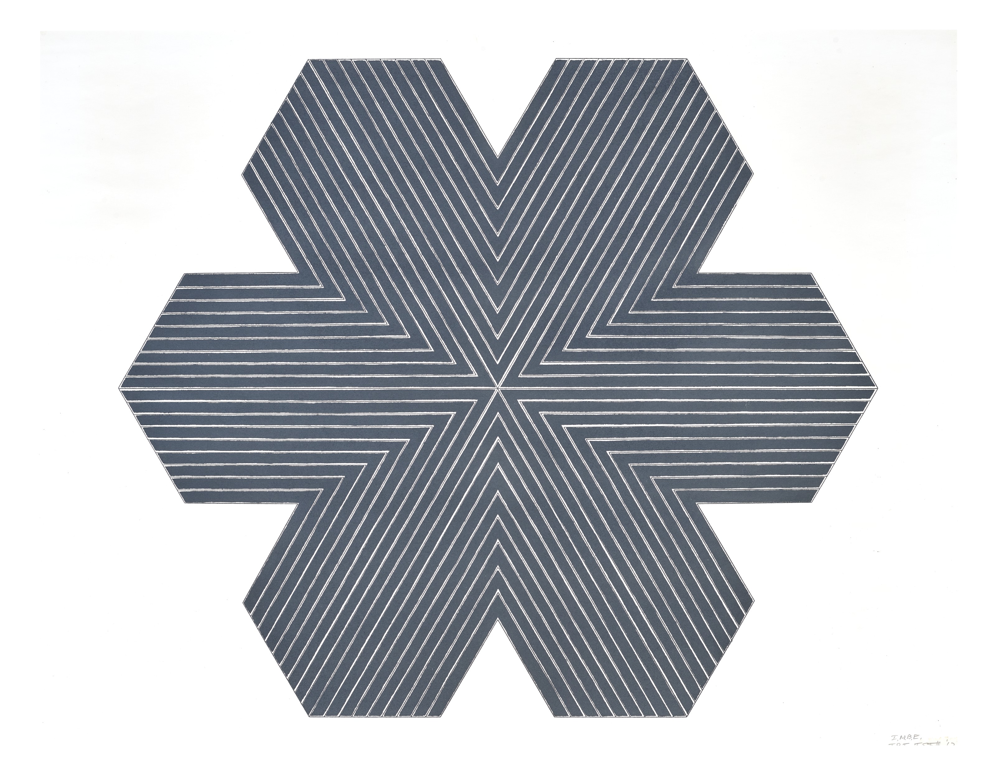Frank Stella — Мемориальное издание Ирвинга Блюма, изображение 1