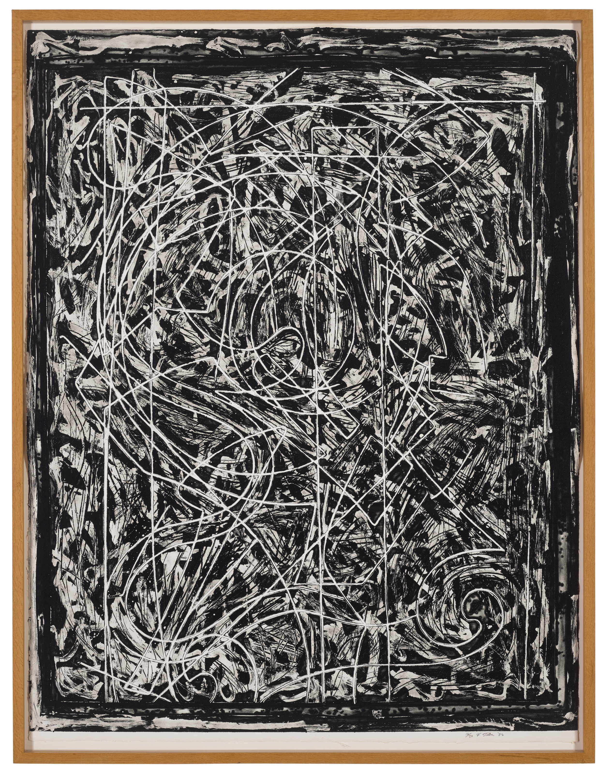 Frank Stella — Талладега-три-я, из Circuits, изображение 2