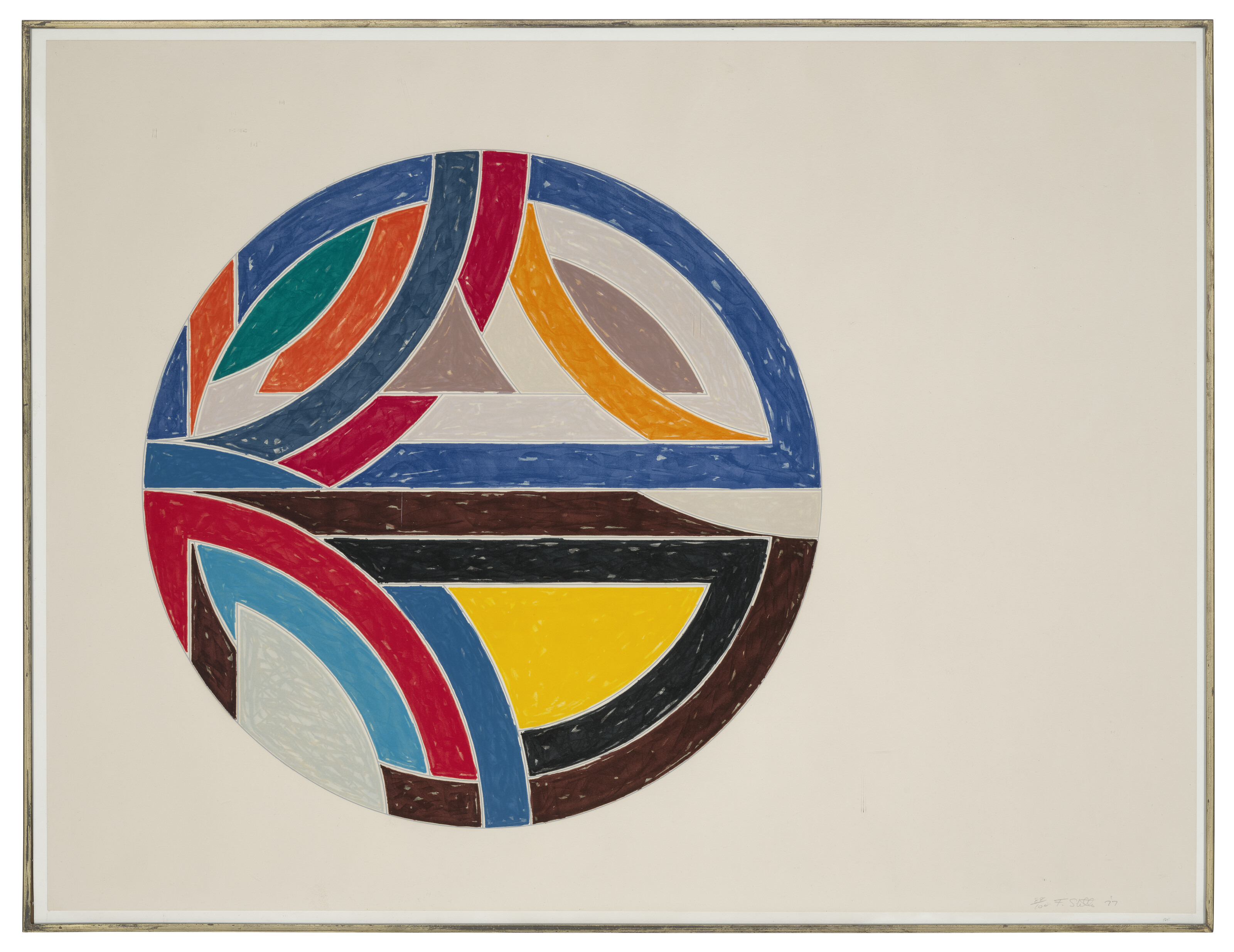 Frank Stella — Вариация Синджерли III, из вариаций Синджерли, изображение 2
