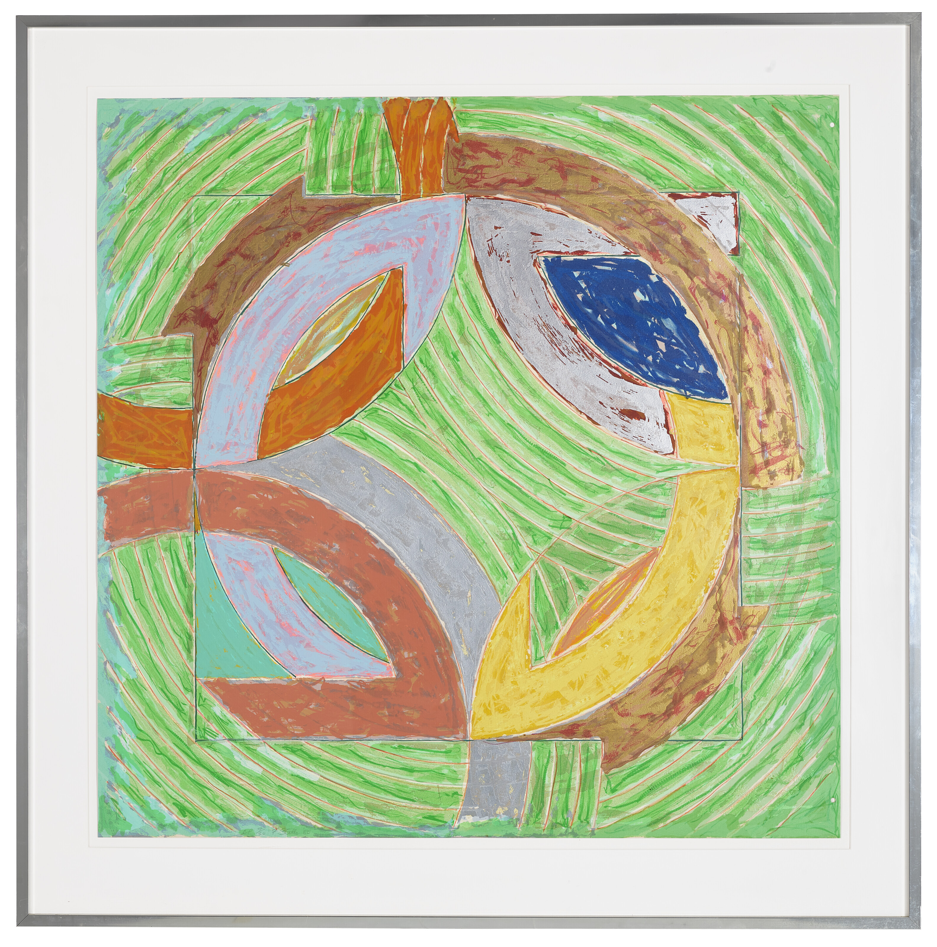 Frank Stella — Полярные координаты IV, из "Полярных координат" Ронни Питерсона, изображение 2