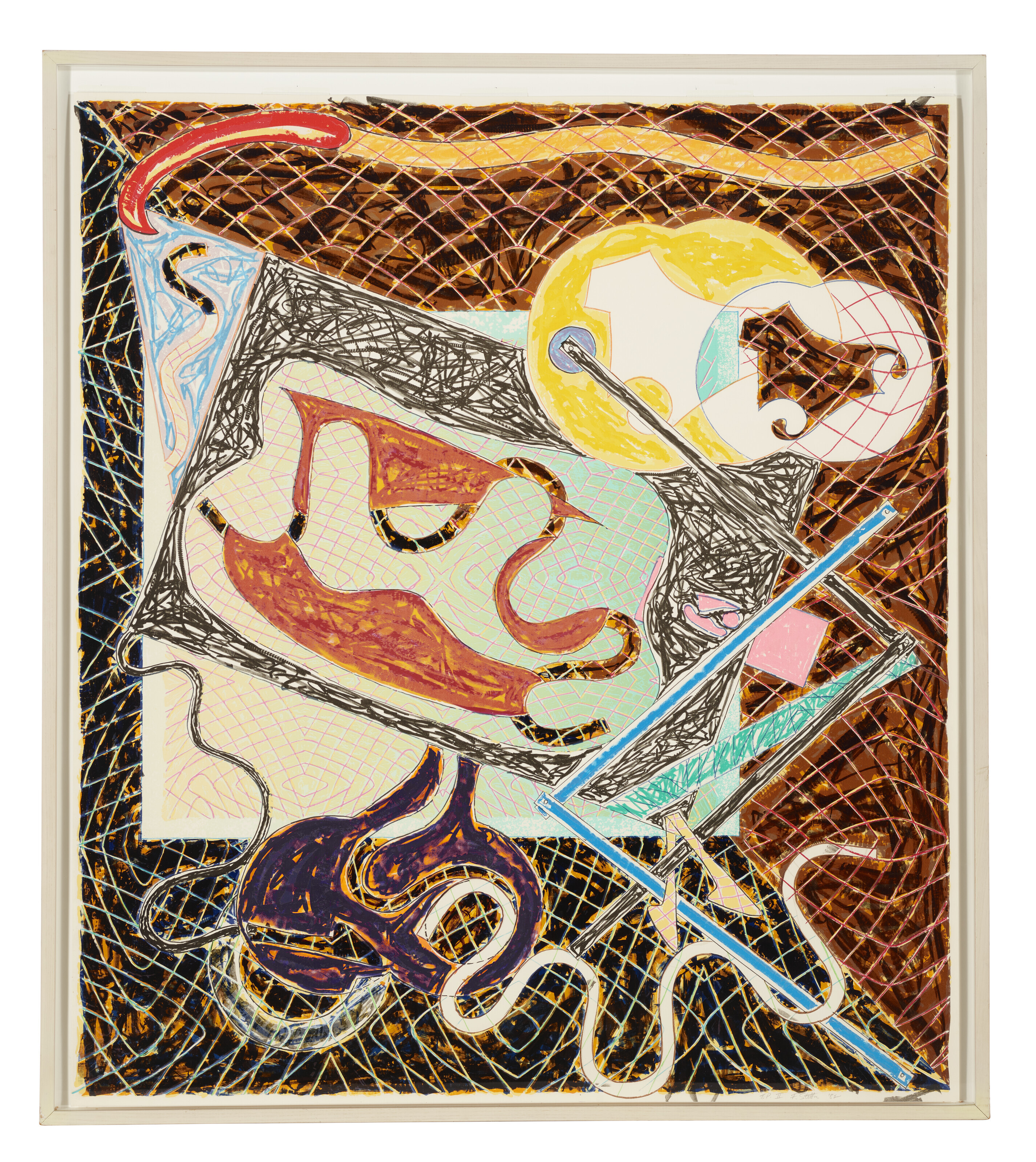 Frank Stella — Осколки III, из осколков, изображение 2