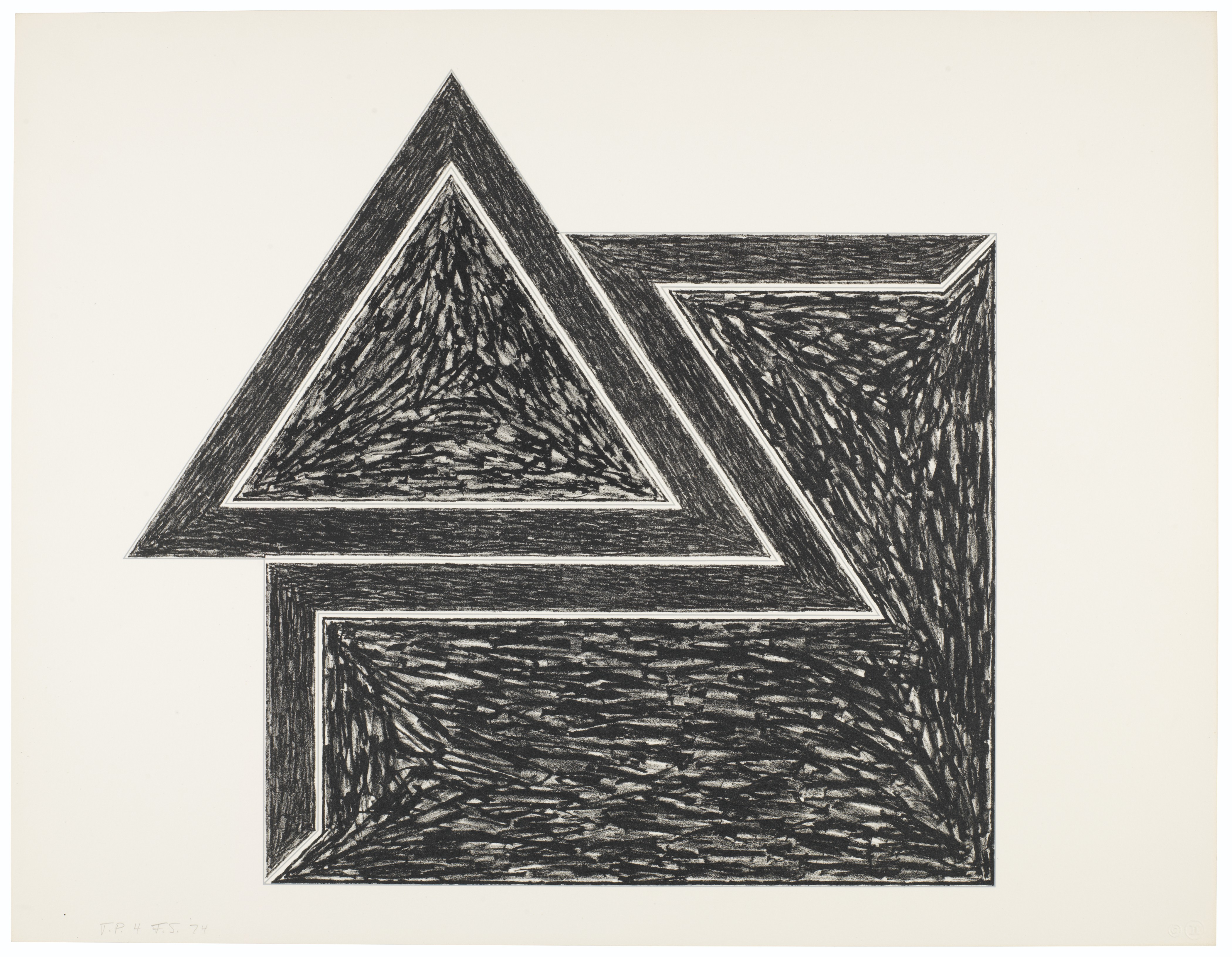 Frank Stella — Эксцентричные многоугольники: пять пластин, изображение 4