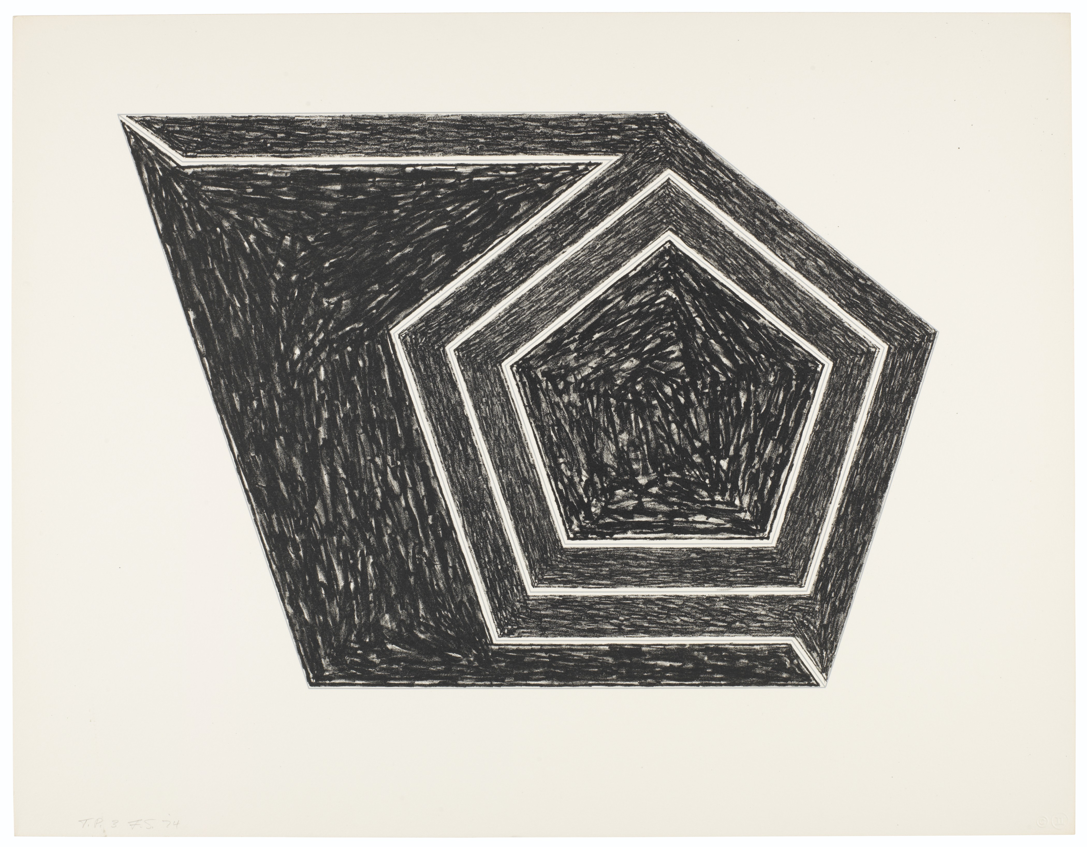 Frank Stella — Эксцентричные многоугольники: пять пластин, изображение 5