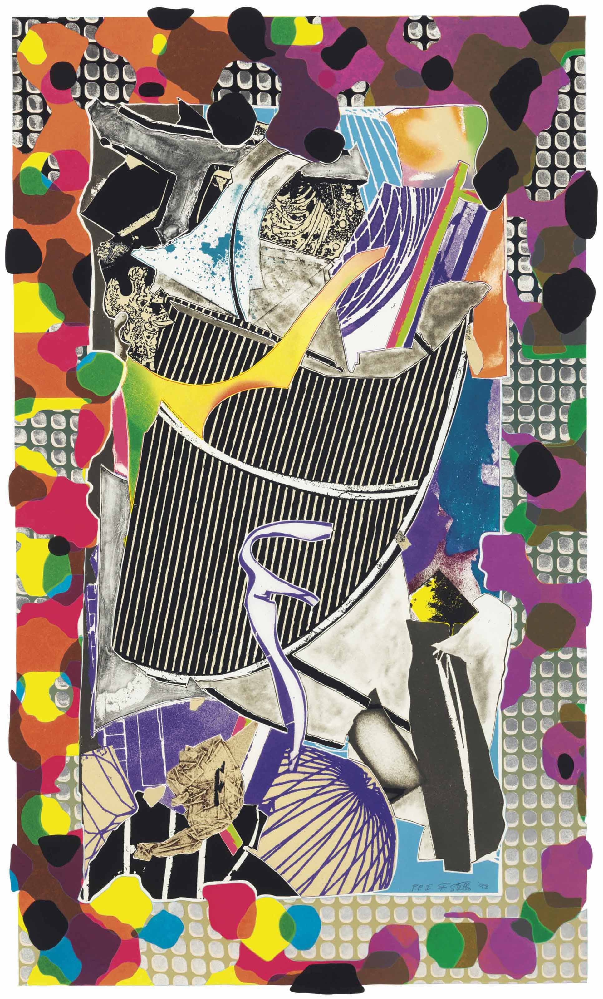 Frank Stella — "Таран" из "Моби Дика Декла".