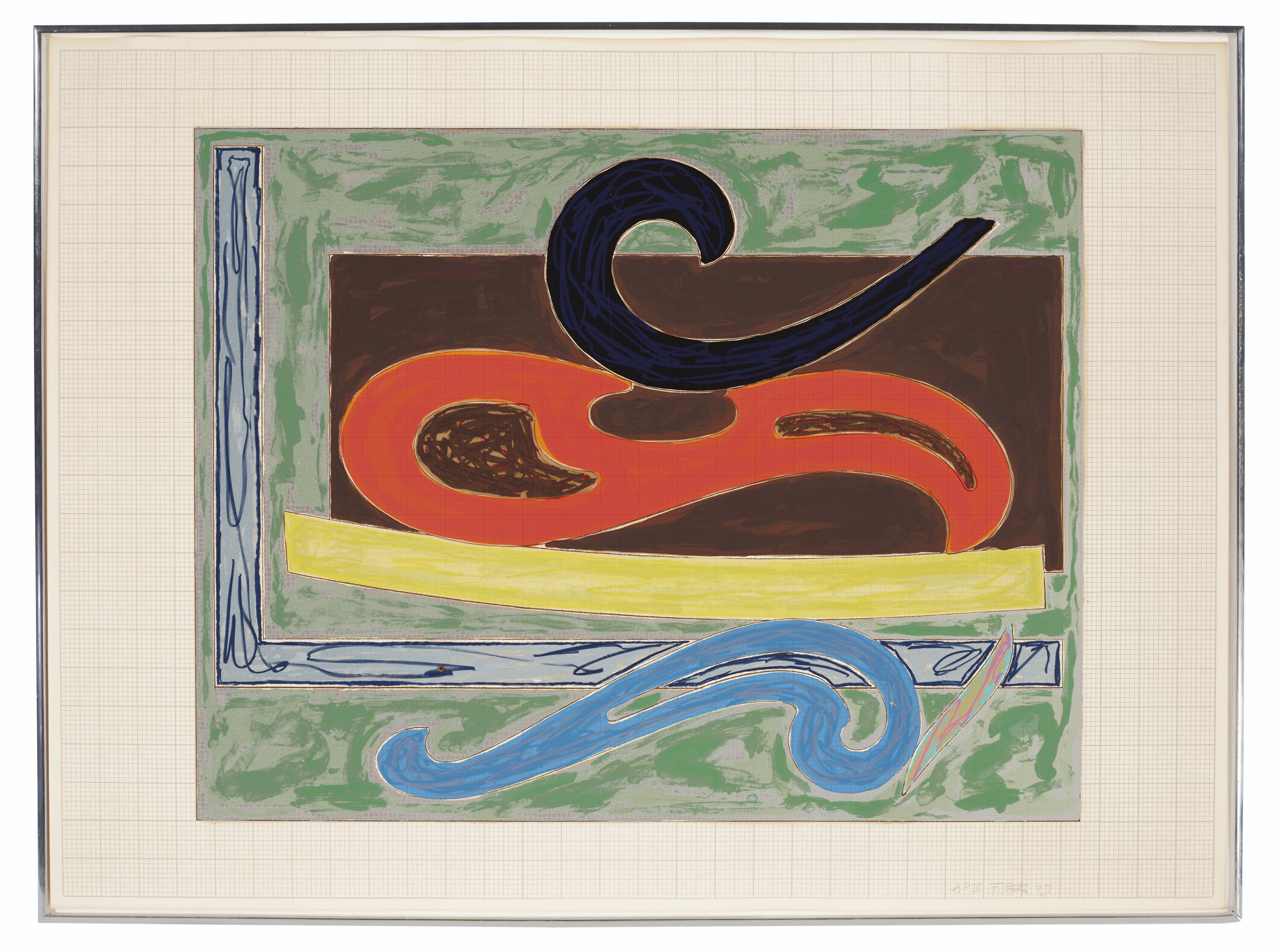 Frank Stella — Эскимосский кроншнеп из серии "Экзотические птицы", изображение 2