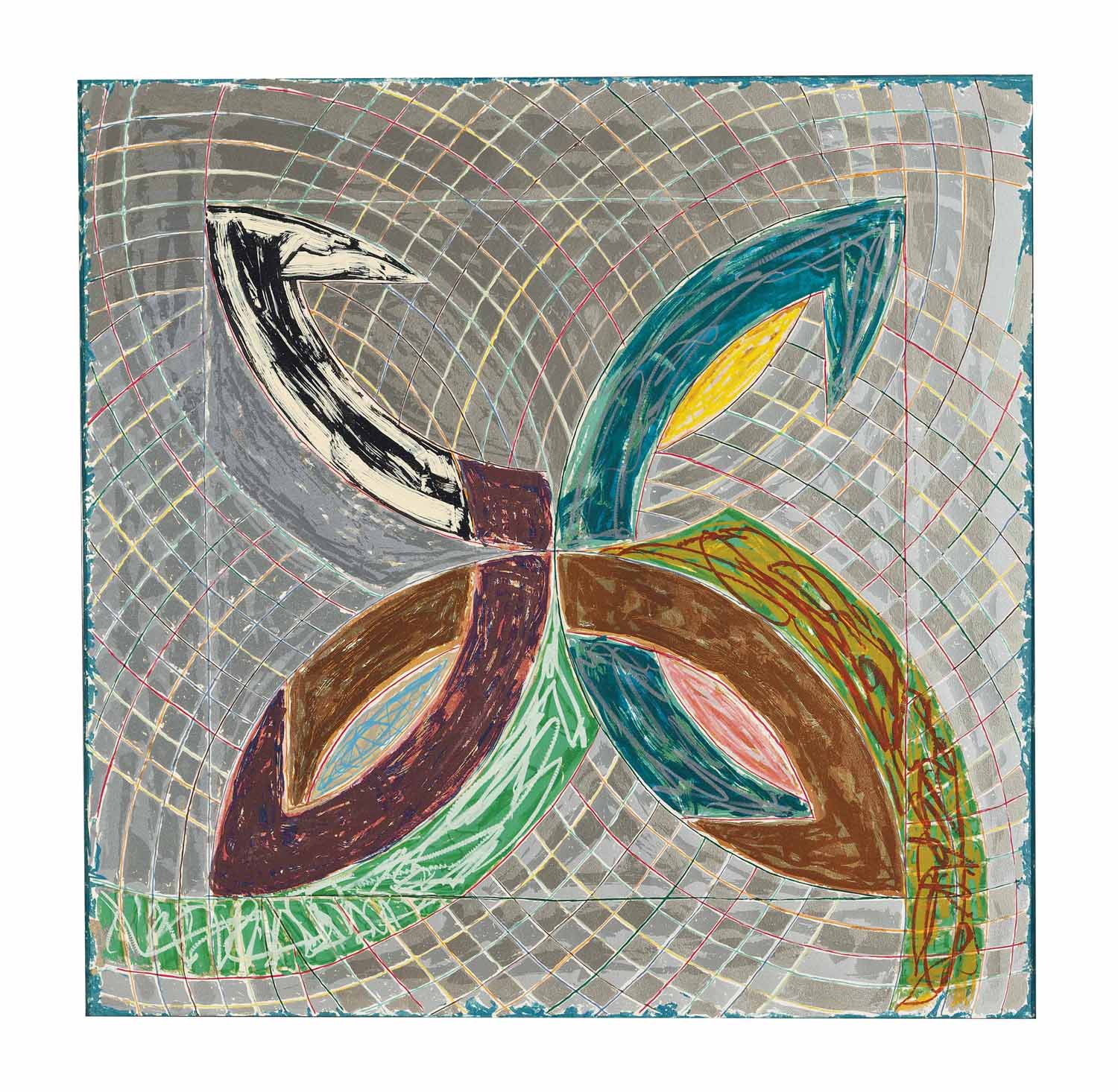 Frank Stella — Полярные координаты V, из полярных координат Ронни Питерсона