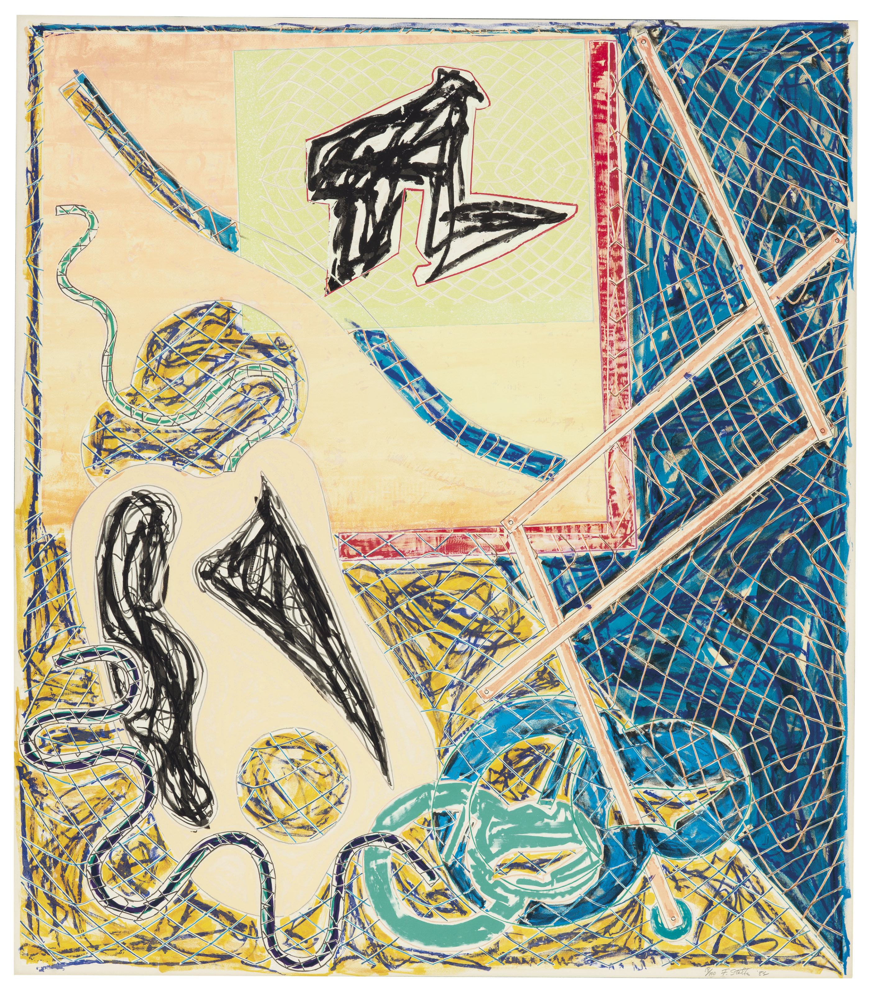 Frank Stella — Осколки я, из осколков