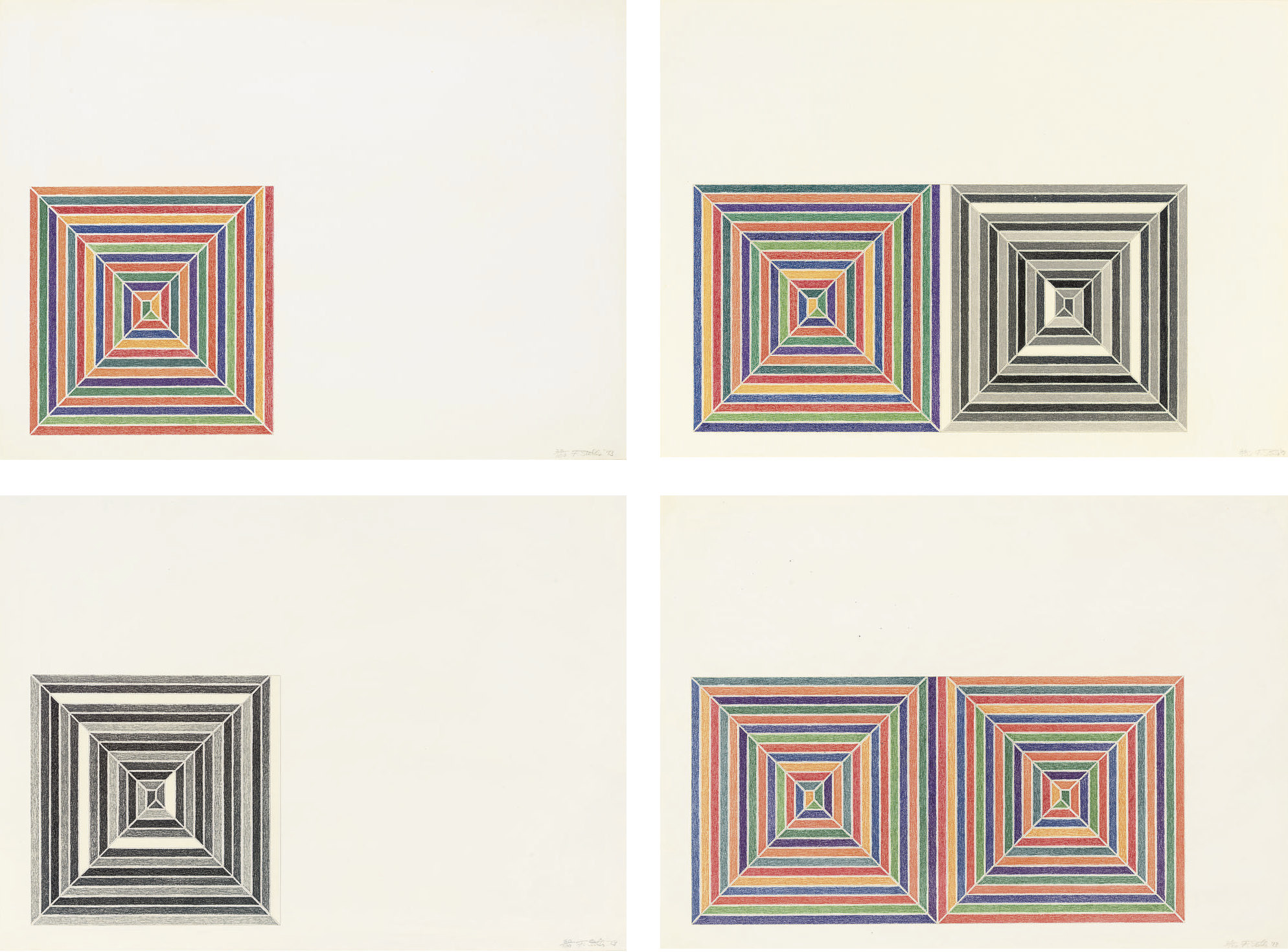 Frank Stella — Дилемма Джаспера (Акссом 82-85)