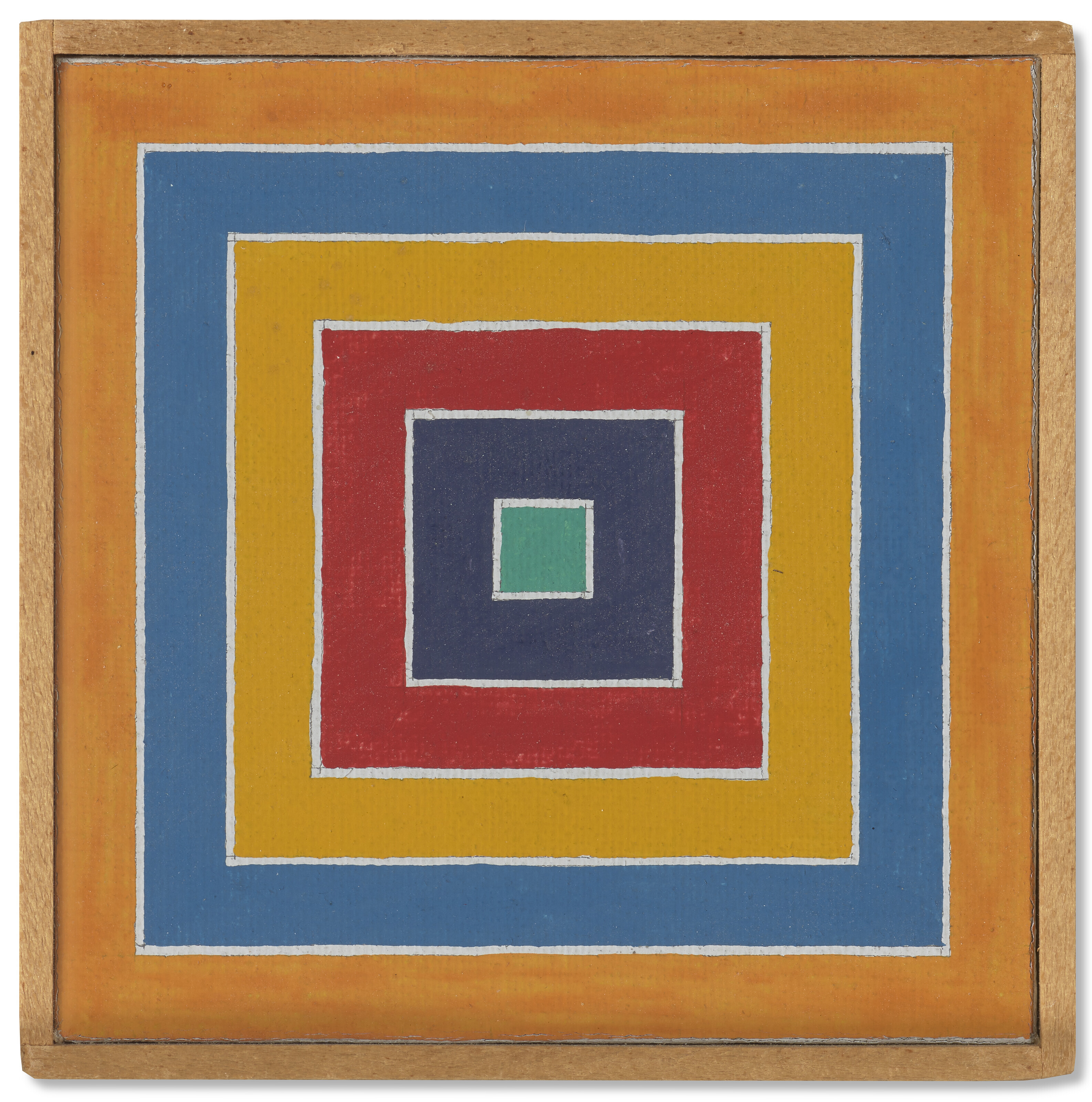 Frank Stella — Фрэнк Стелла, "Концентрический квадрат"