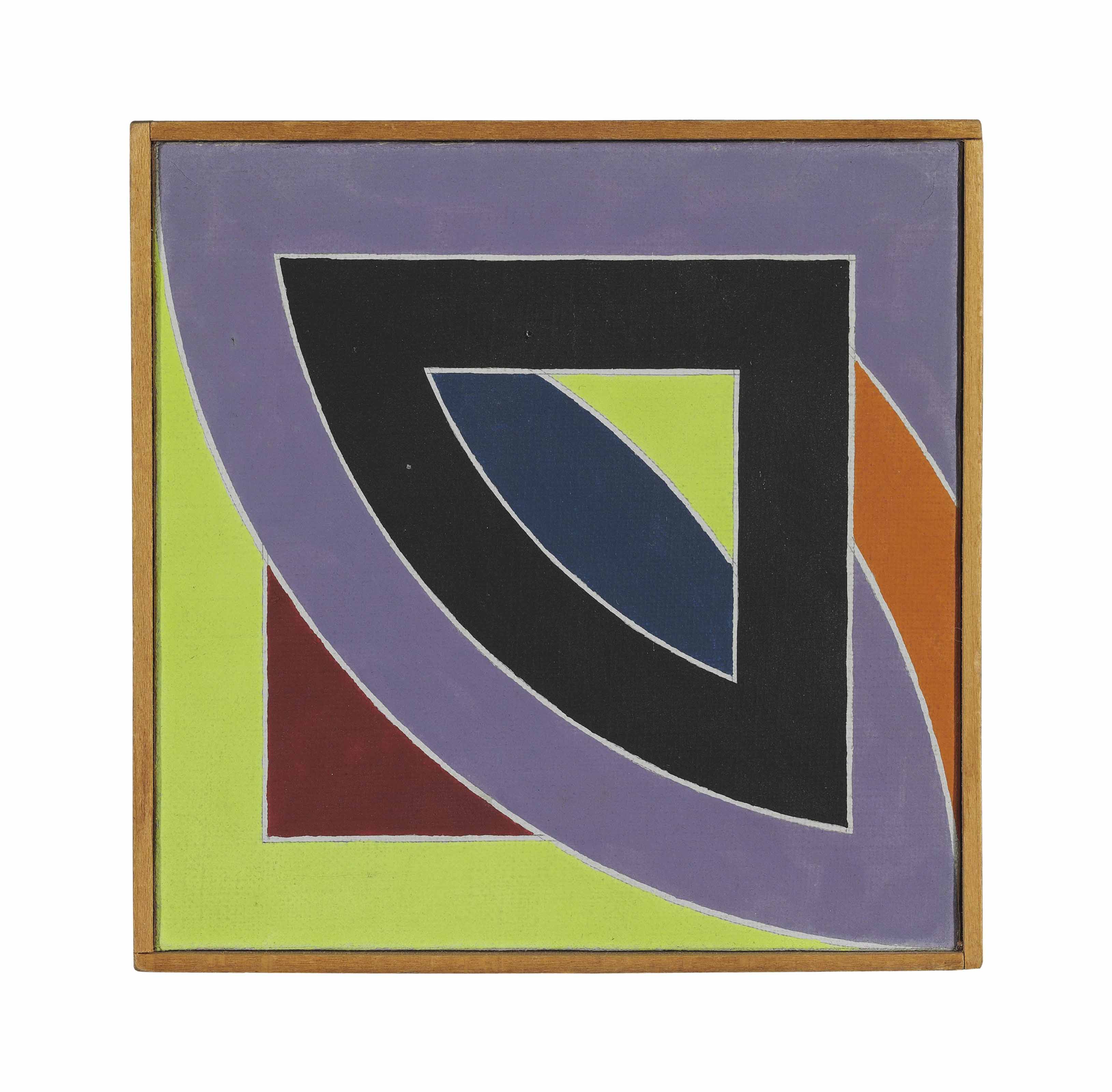 Frank Stella — Фрэнк Стелла "Река прудов", 1969