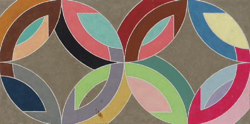 Frank Stella — Фрэнк Стелла, Иль-а-ля-Кросс, 1969