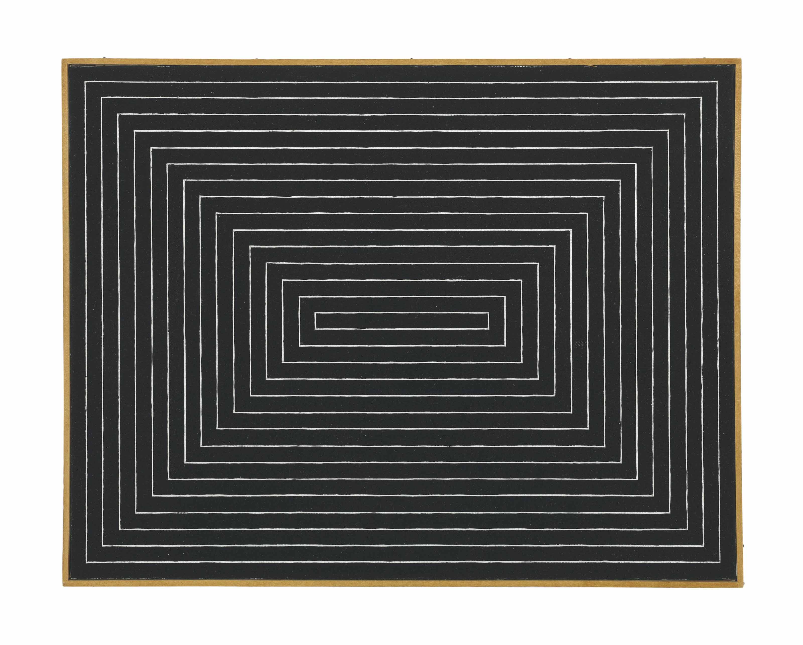 Frank Stella — Фрэнк Стелла, "Парк Томлинсон-Корт (вторая версия)", 1959