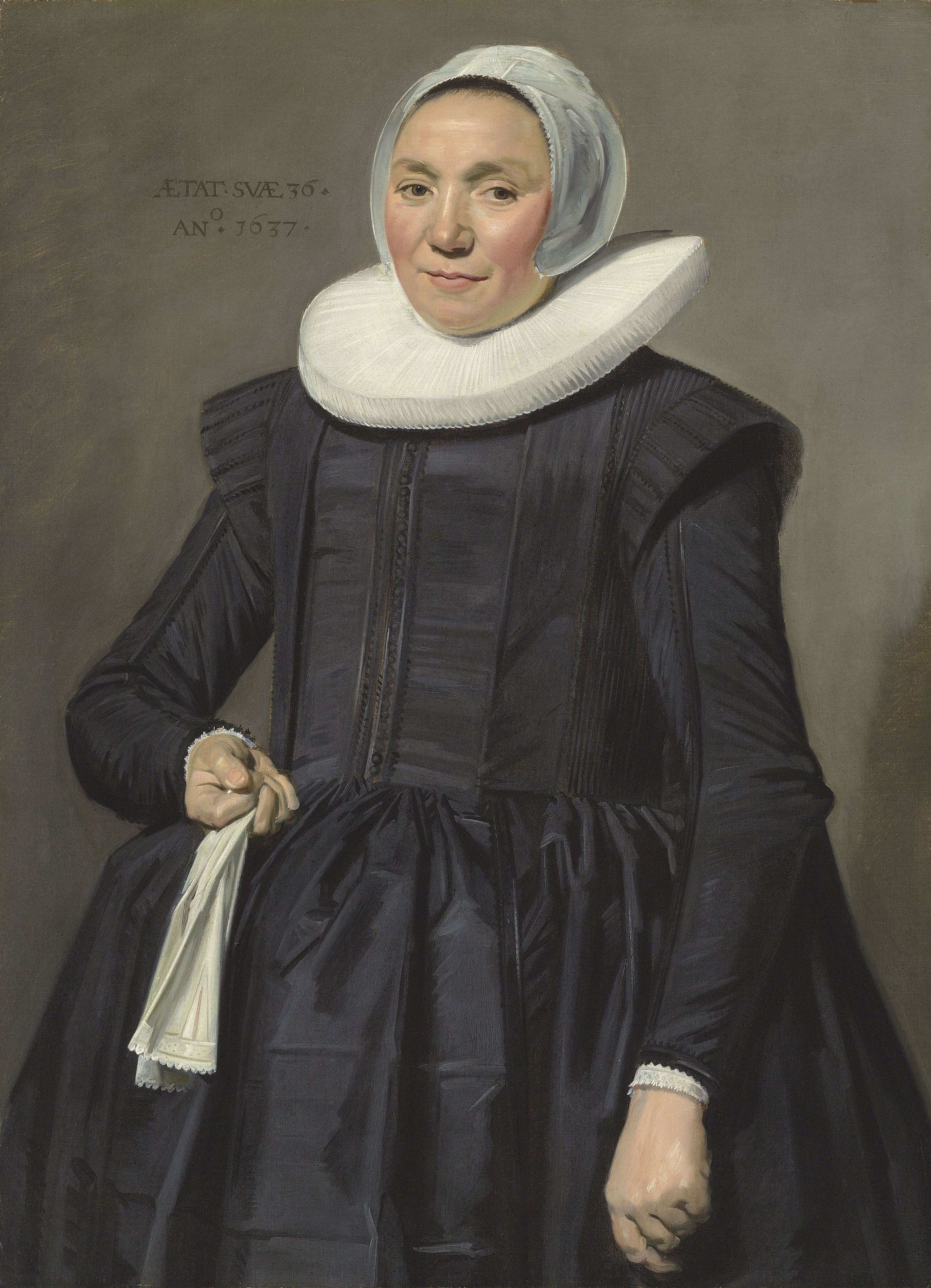 Frans Hals — Портрет джентльмена в возрасте 37 лет и портрет леди в возрасте 36 лет, изображение 3