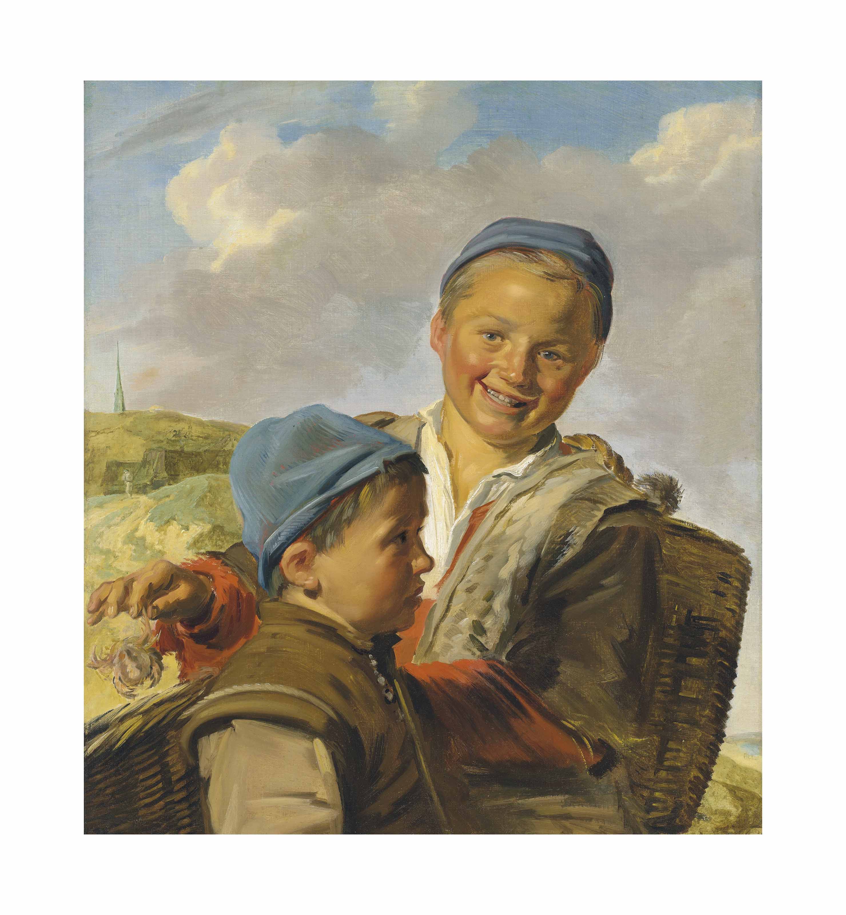Frans Hals — Два мальчика-рыбака