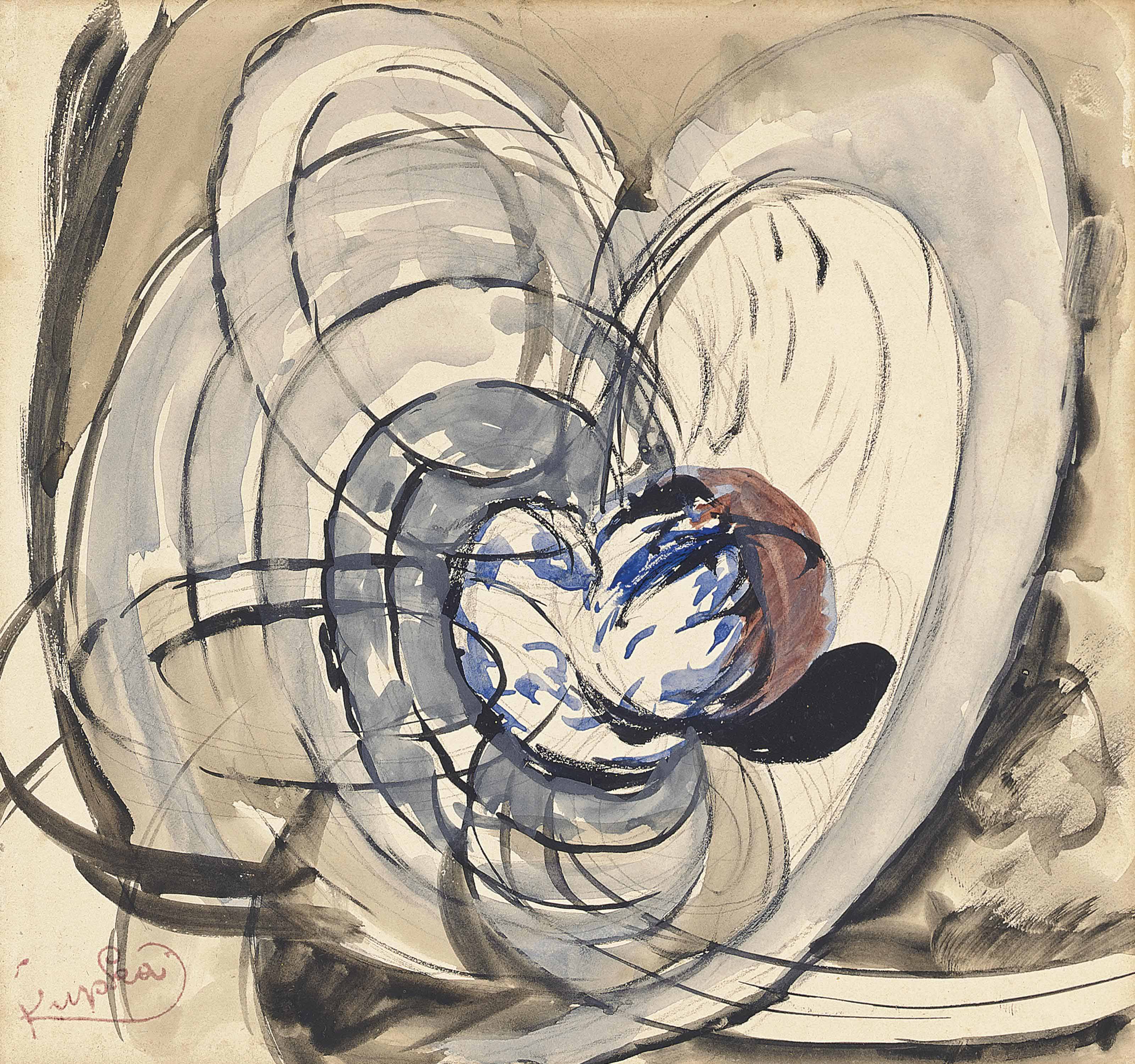 František Kupka — Точка перехода (E.III)