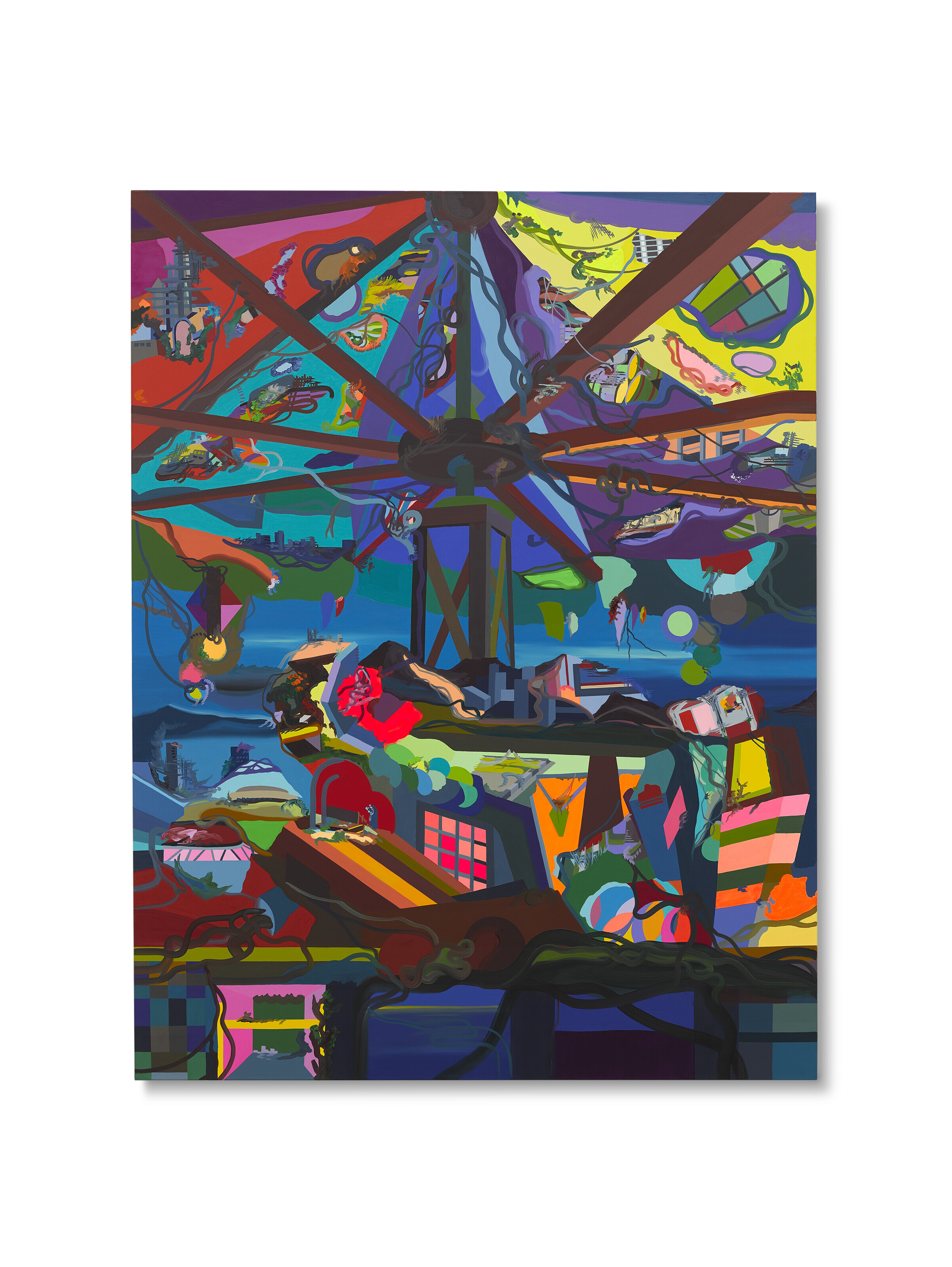 Franz Ackermann — Акра - 50 миль