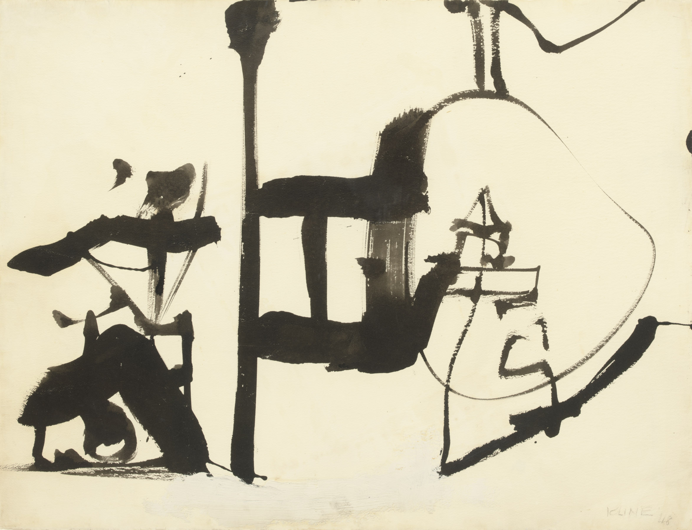 Franz Kline — Без названия