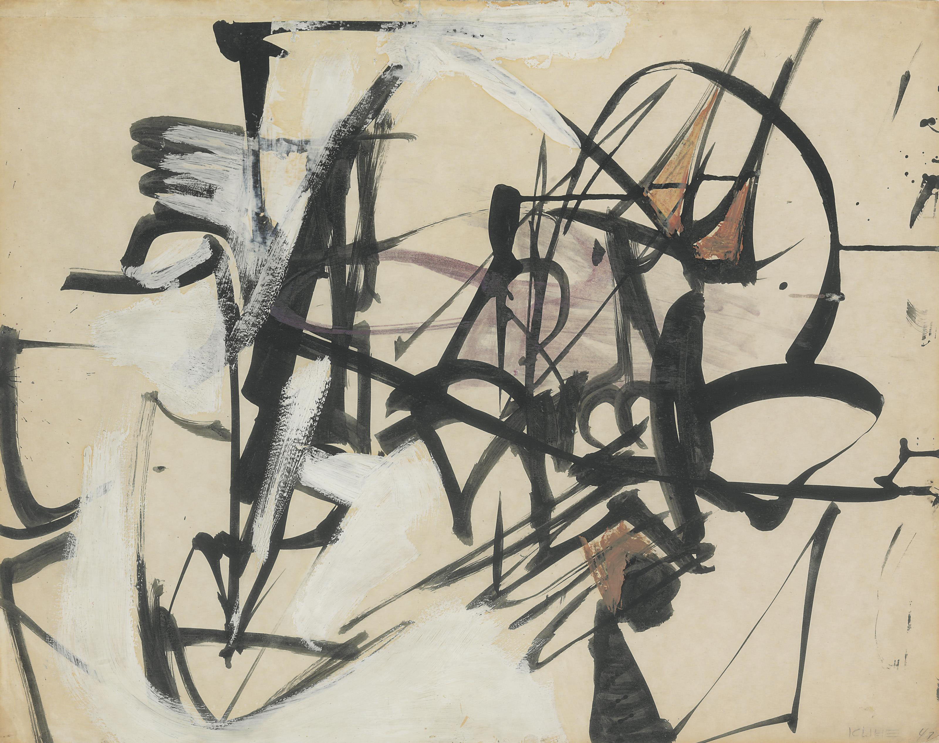 Franz Kline — Без названия