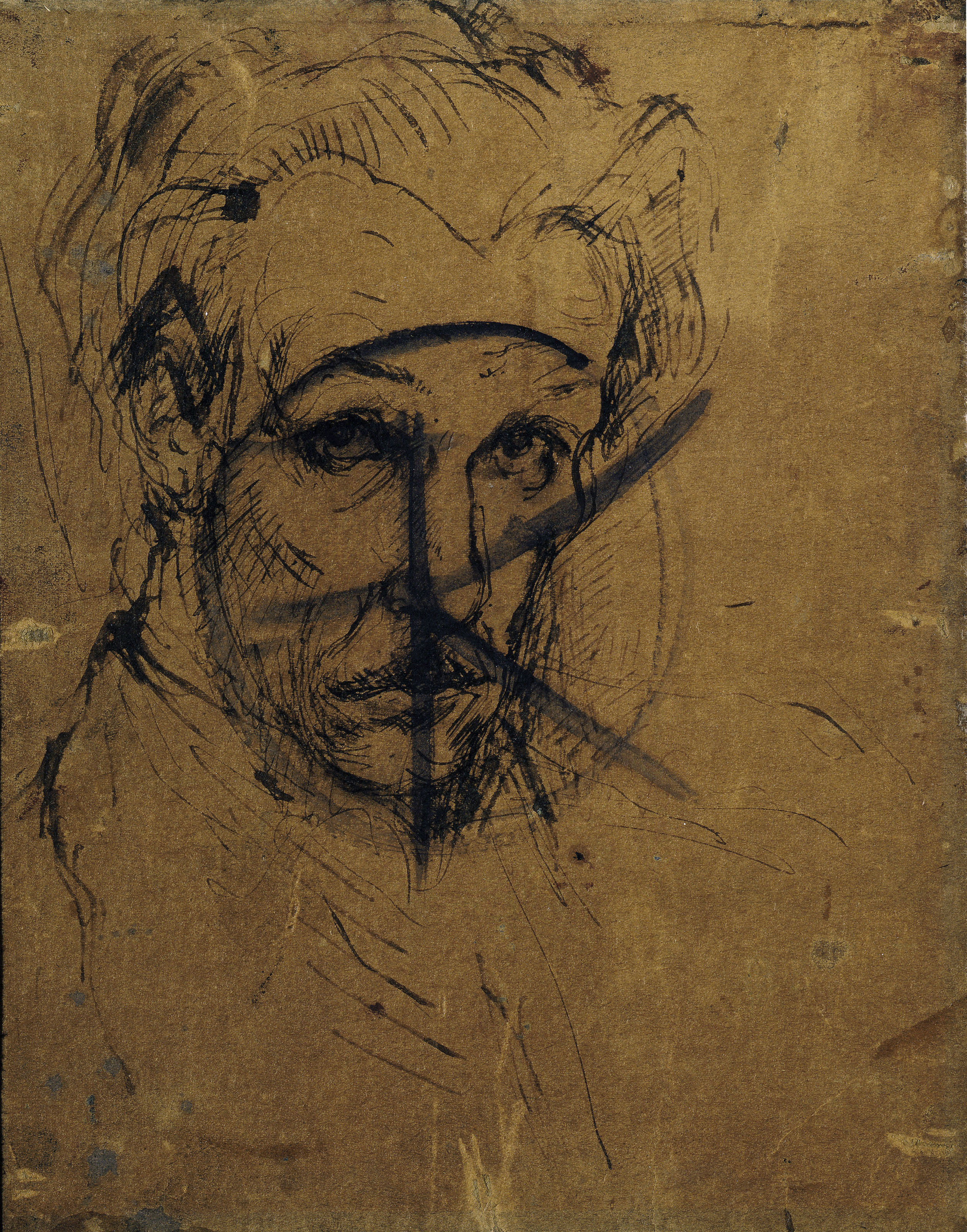 Franz Kline — Автопортрет