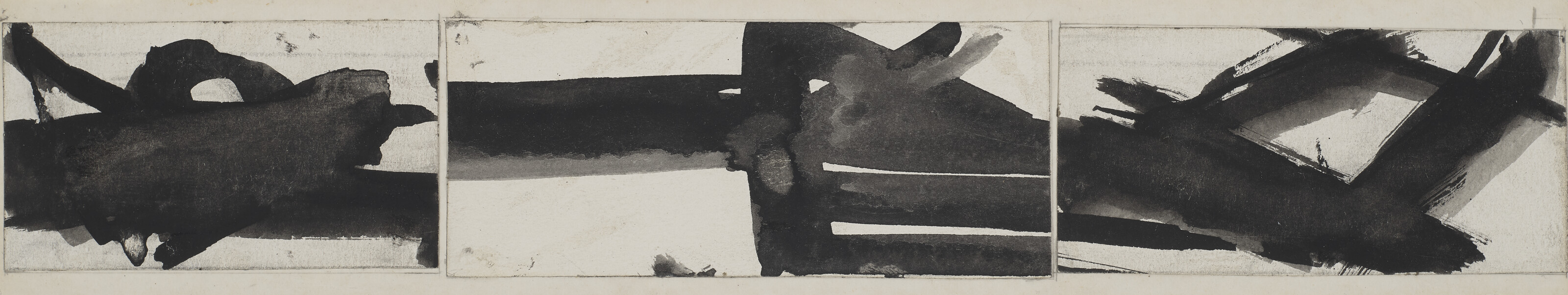 Franz Kline — Этюд для "Стены Шенандоа"