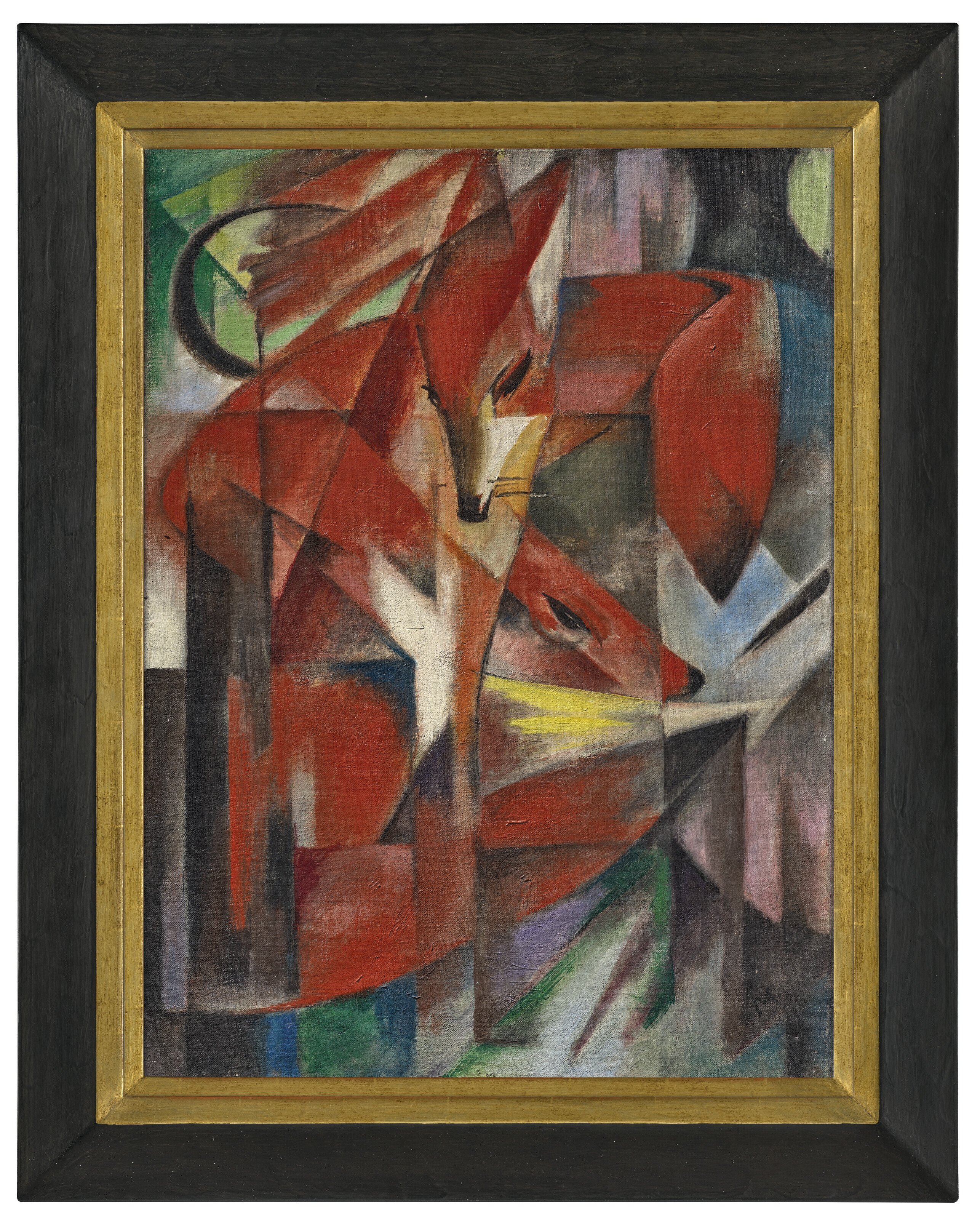Franz Marc — Лисы (Die fühse)