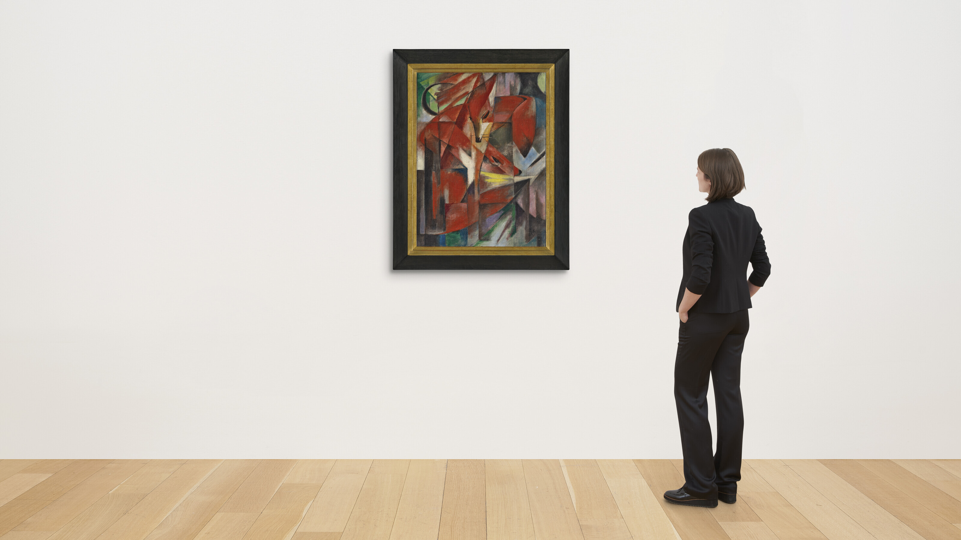 Franz Marc — Лисы (Die fühse), изображение 2