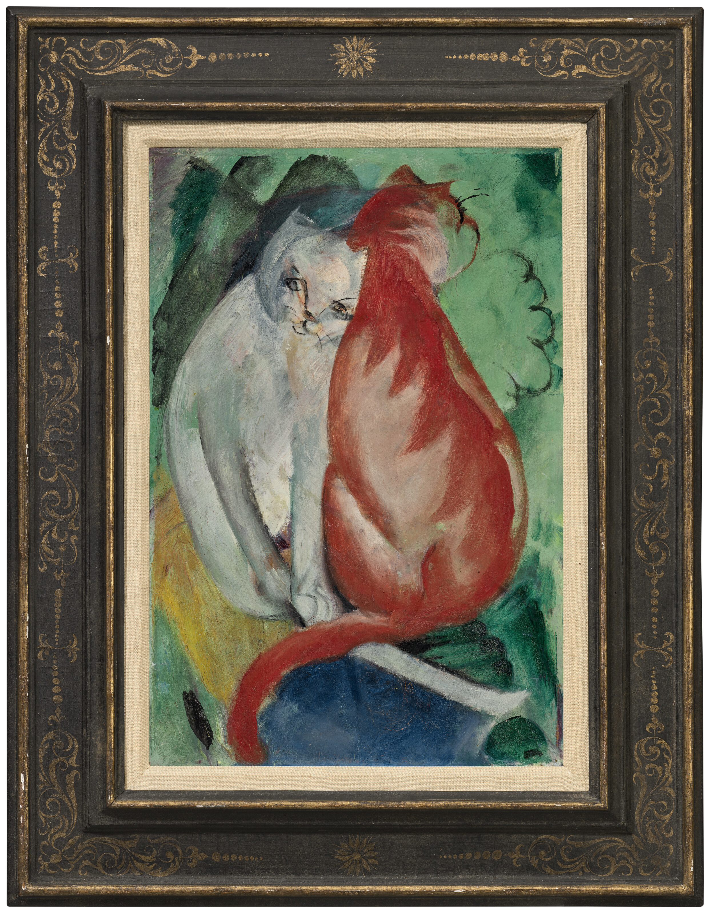 Franz Marc — Катцен, Рот и Вайсс, изображение 2