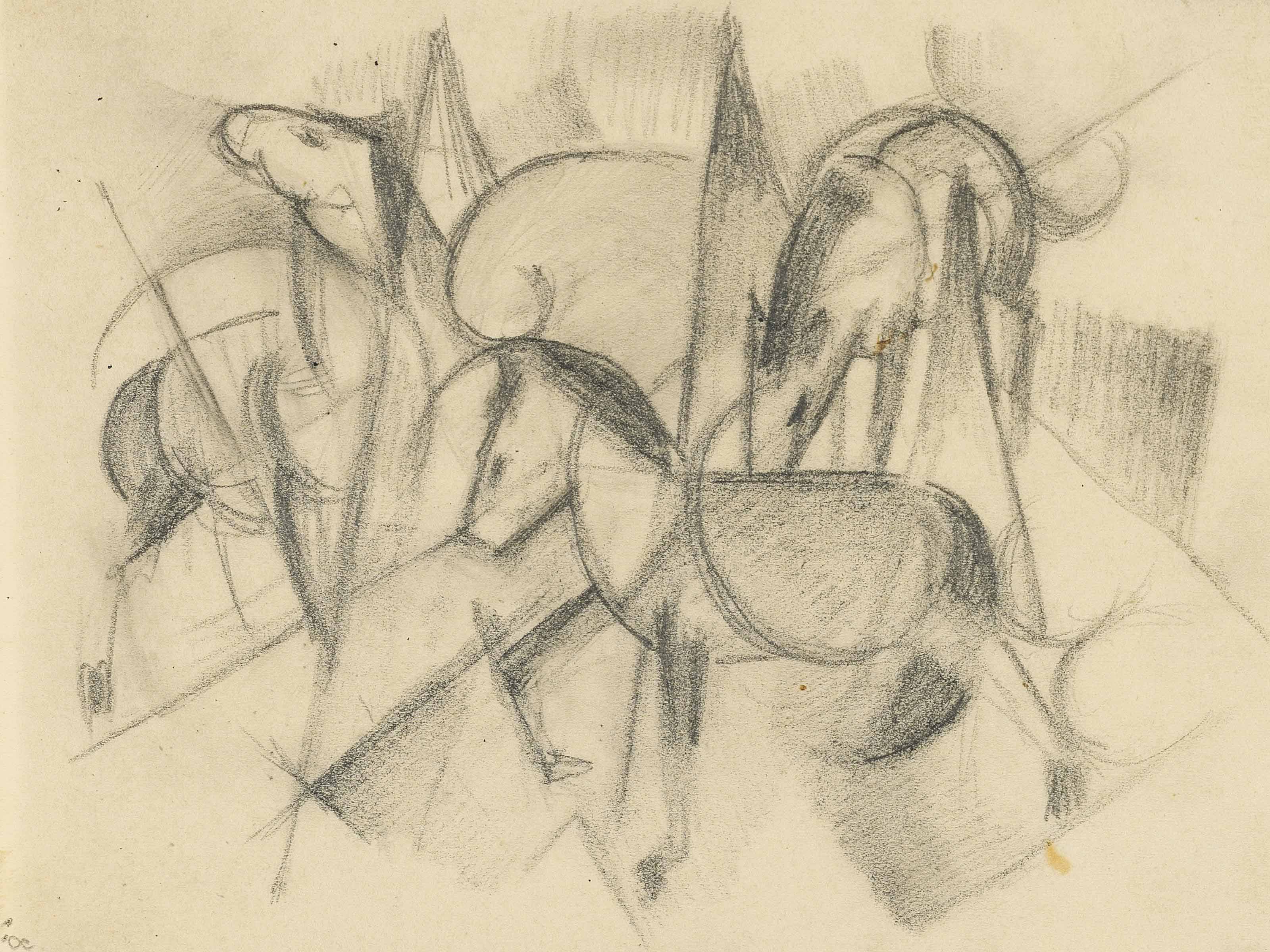 Franz Marc — Я хочу отвлечься от всего этого.