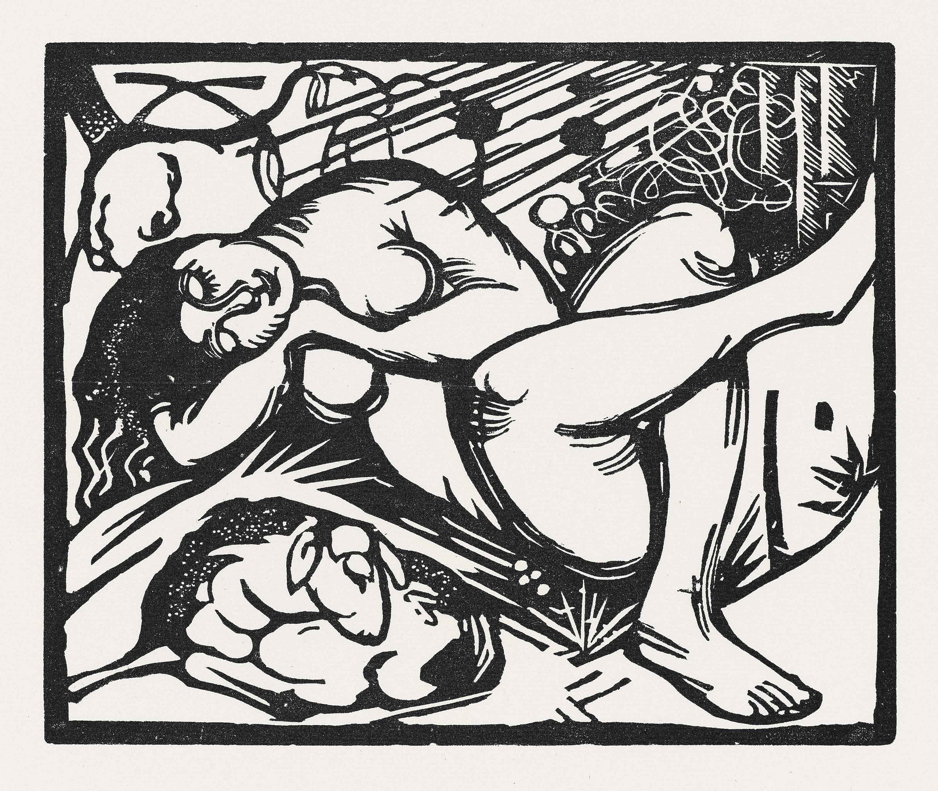 Franz Marc — Хольцшнитте (Ланкхейт 825-846)