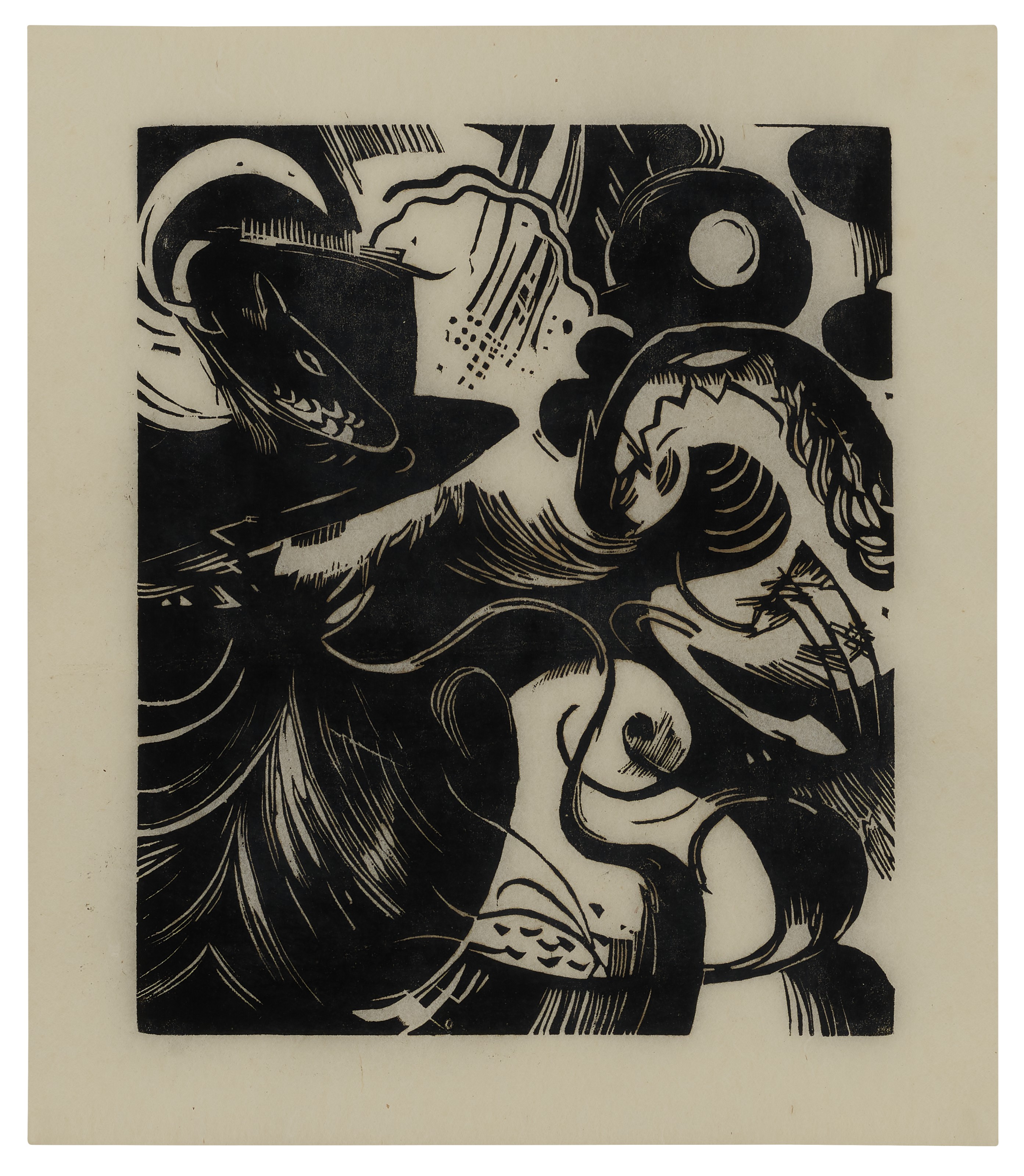 Franz Marc — Волшебная пещера II