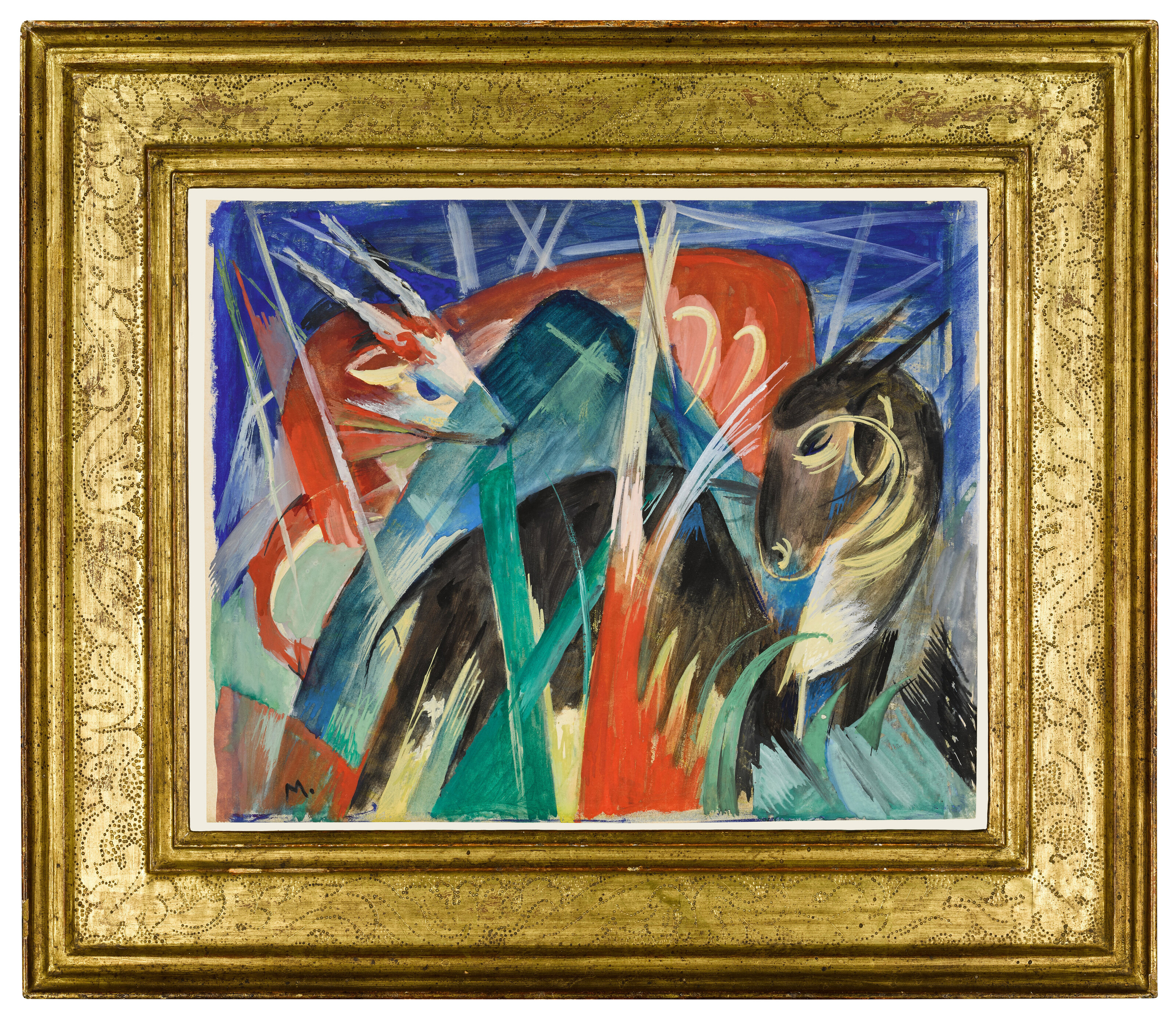Franz Marc — Фабельтьер I (Композиция I уровня), изображение 2