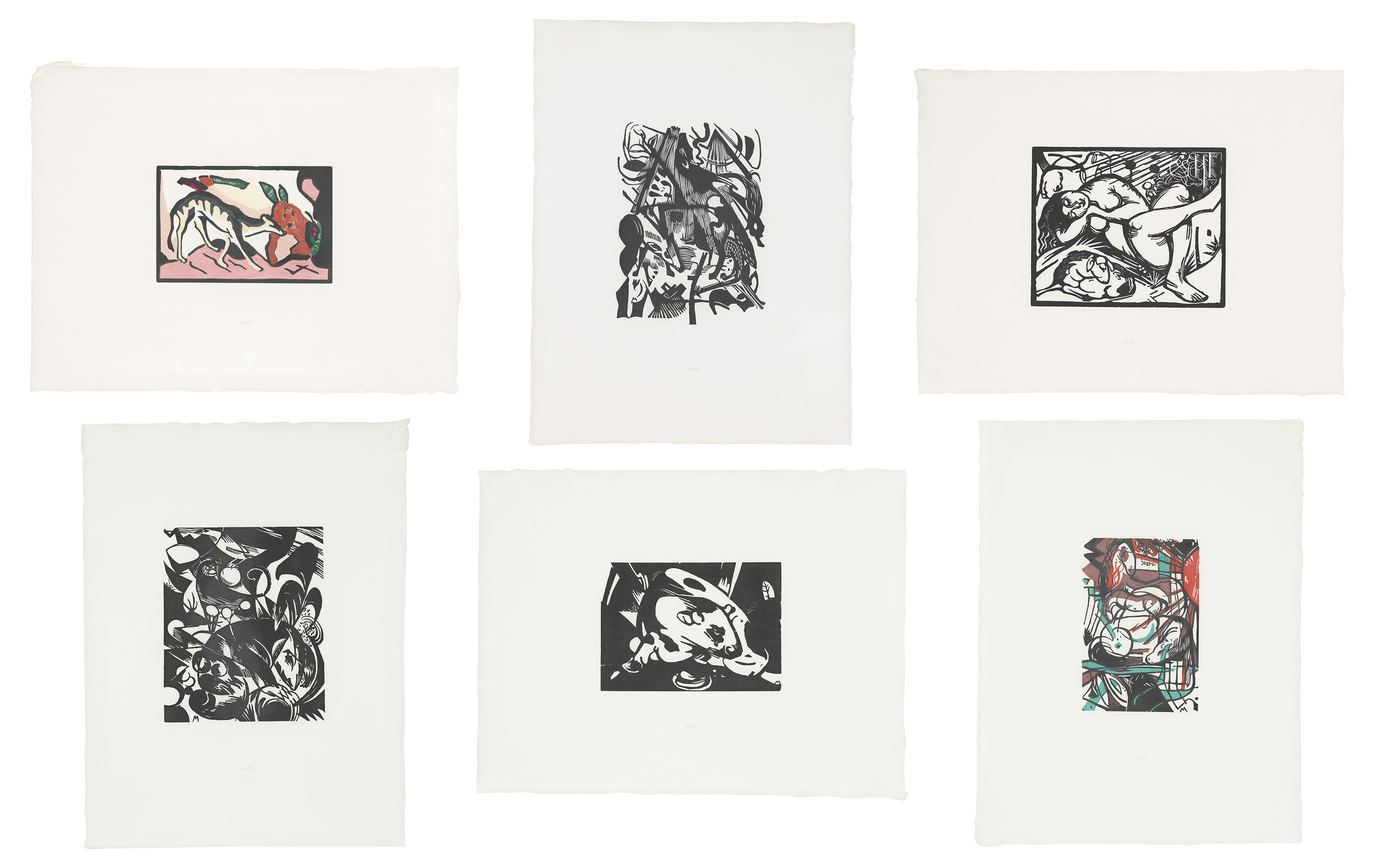 Franz Marc — Хольцшнитте