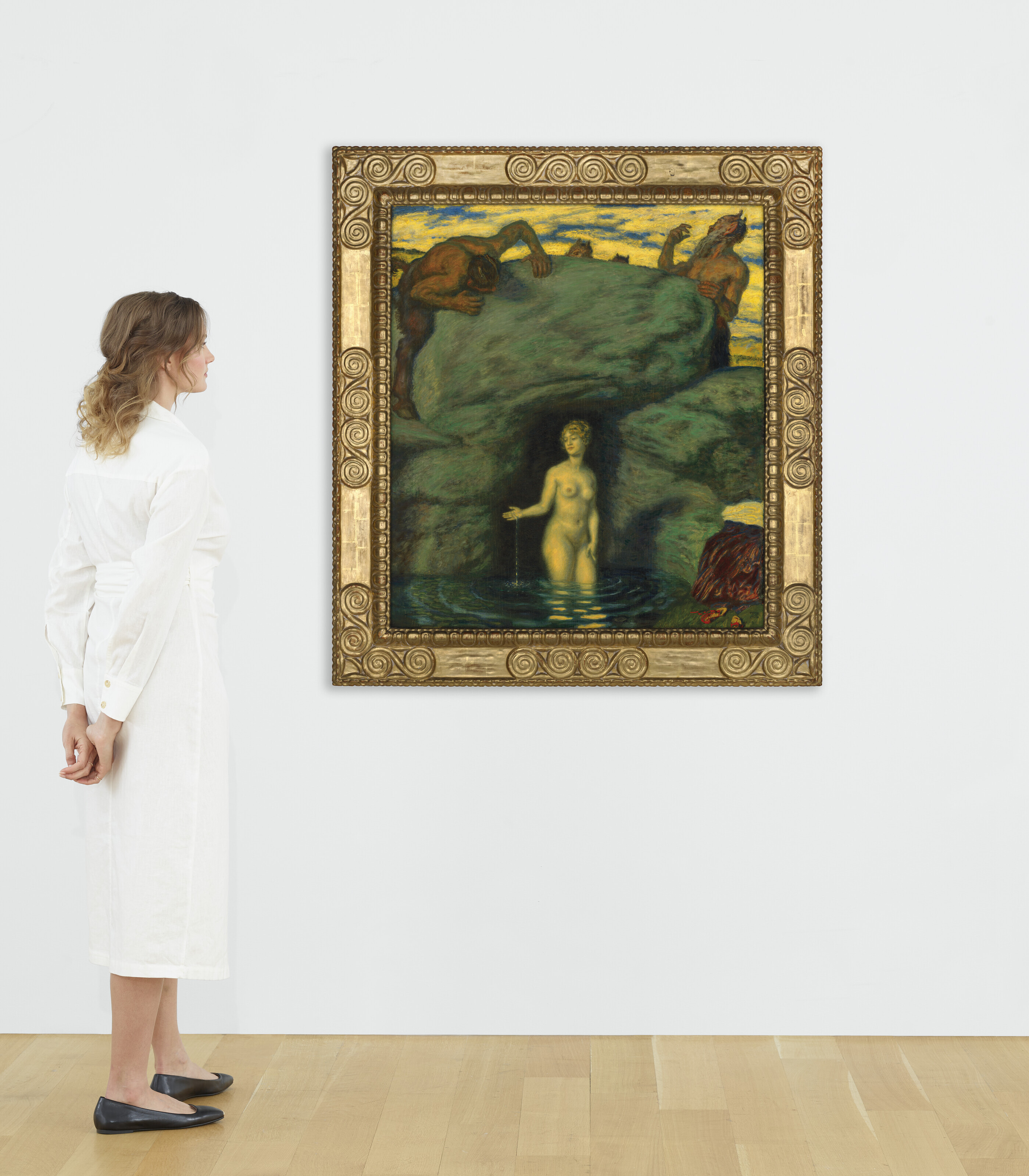 Franz von Stuck — Тихий голос фон Фаунена белаушта, изображение 4