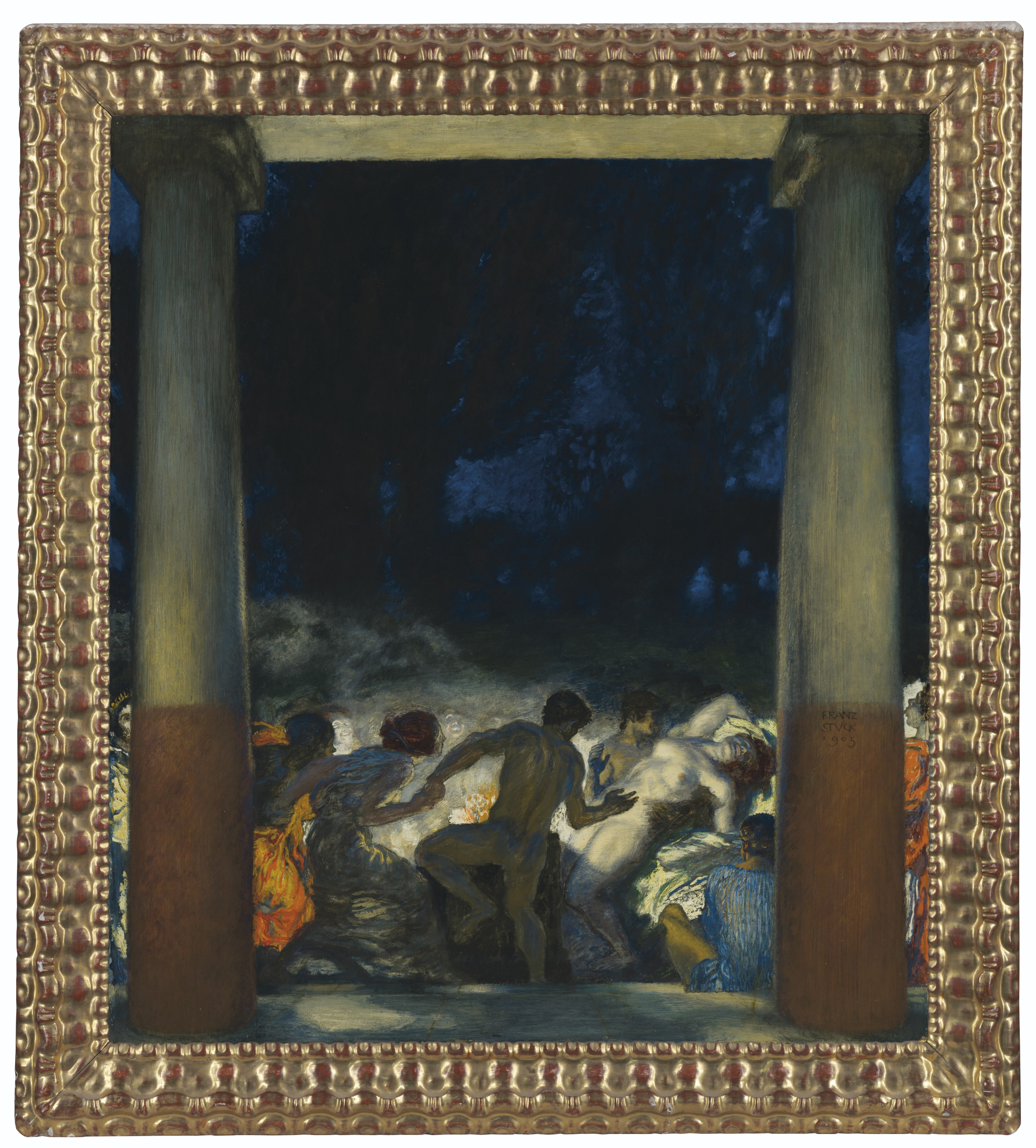 Franz von Stuck — Вакханалия, изображение 2