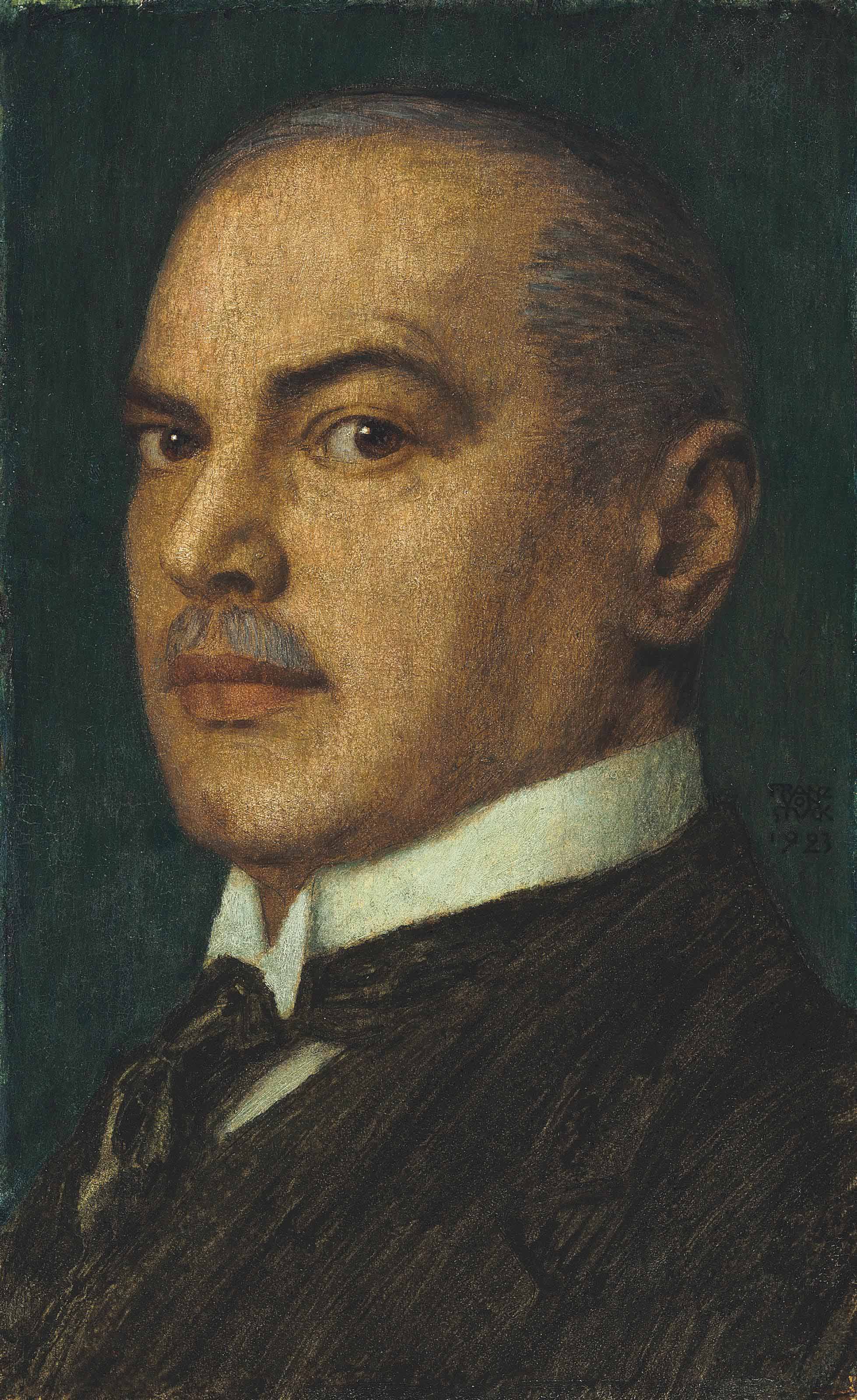 Franz von Stuck — Автопортрет