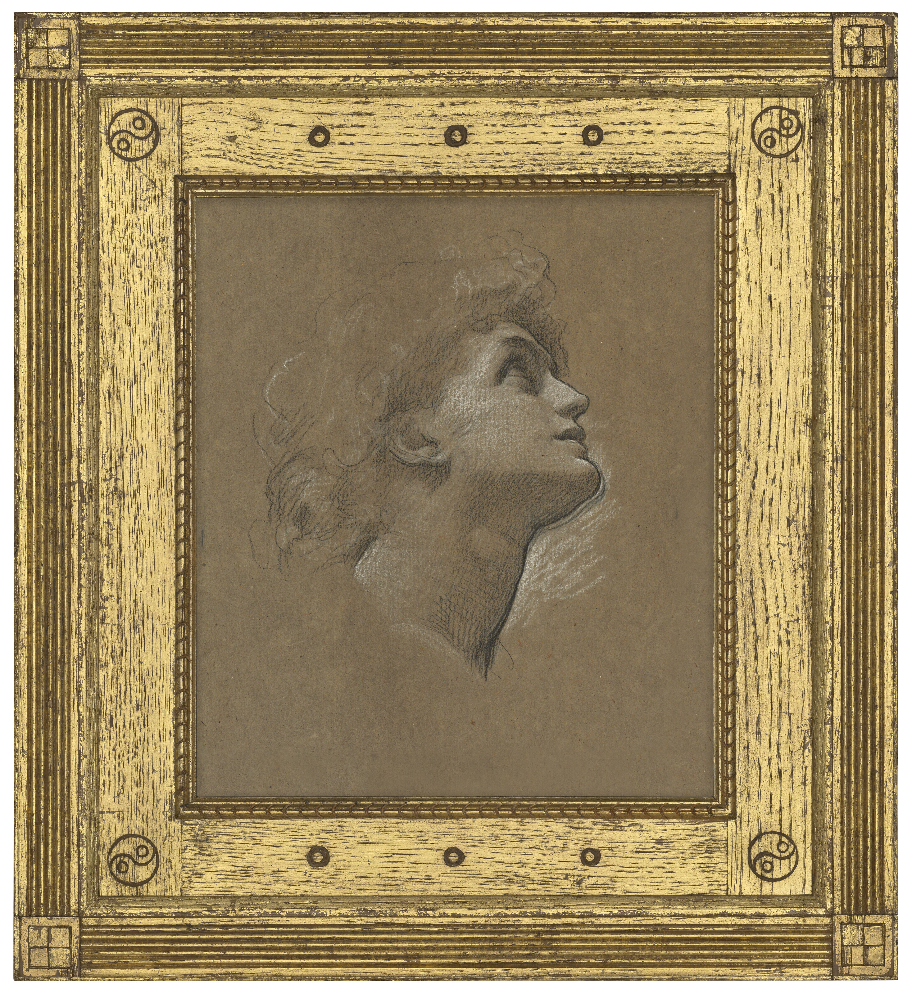 Frederic Leighton — Главный этюд Дороти Дин, в профиль, для фильма "Вера", изображение 2