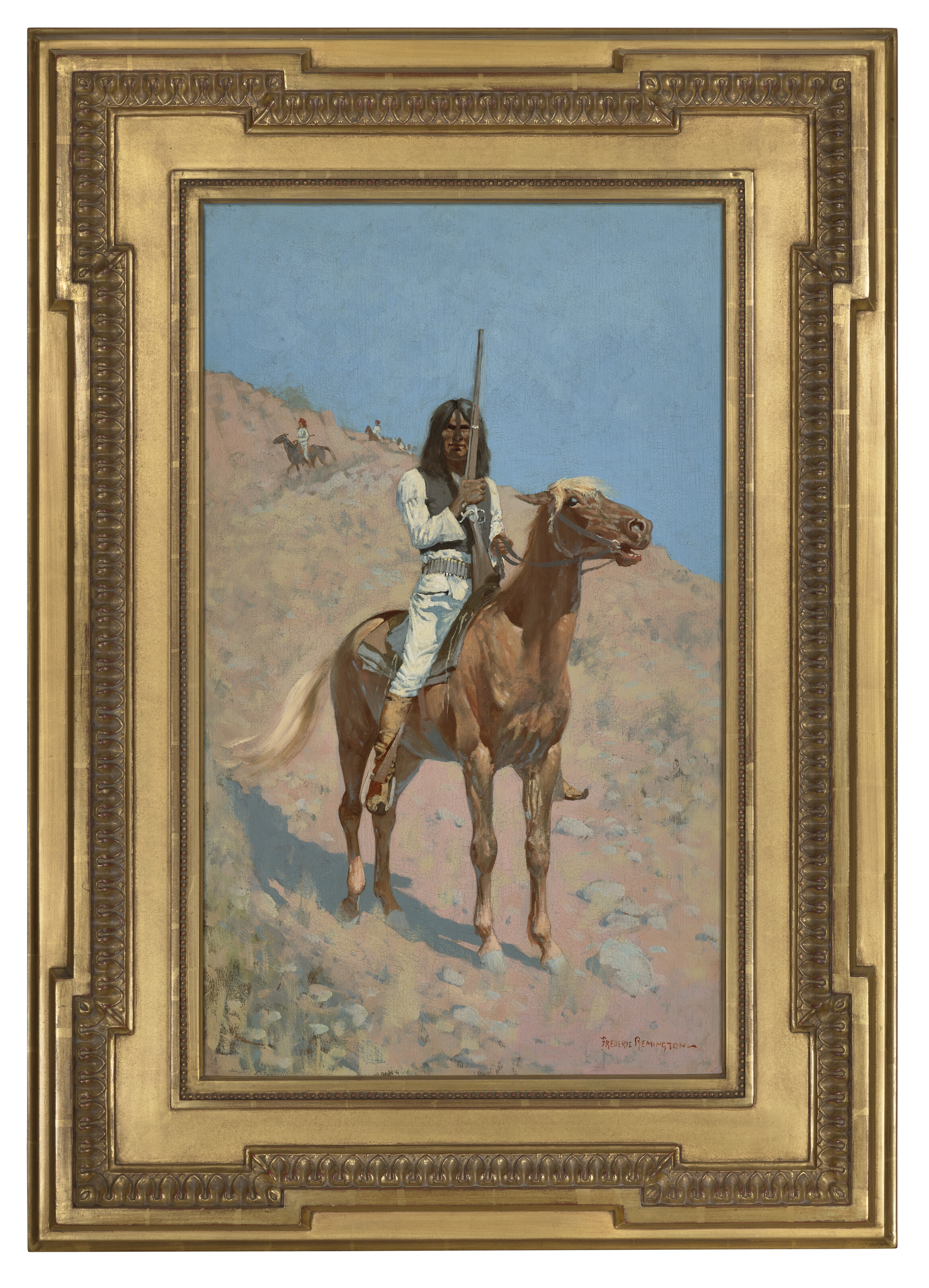 Frederic Remington — Апач, изображение 2