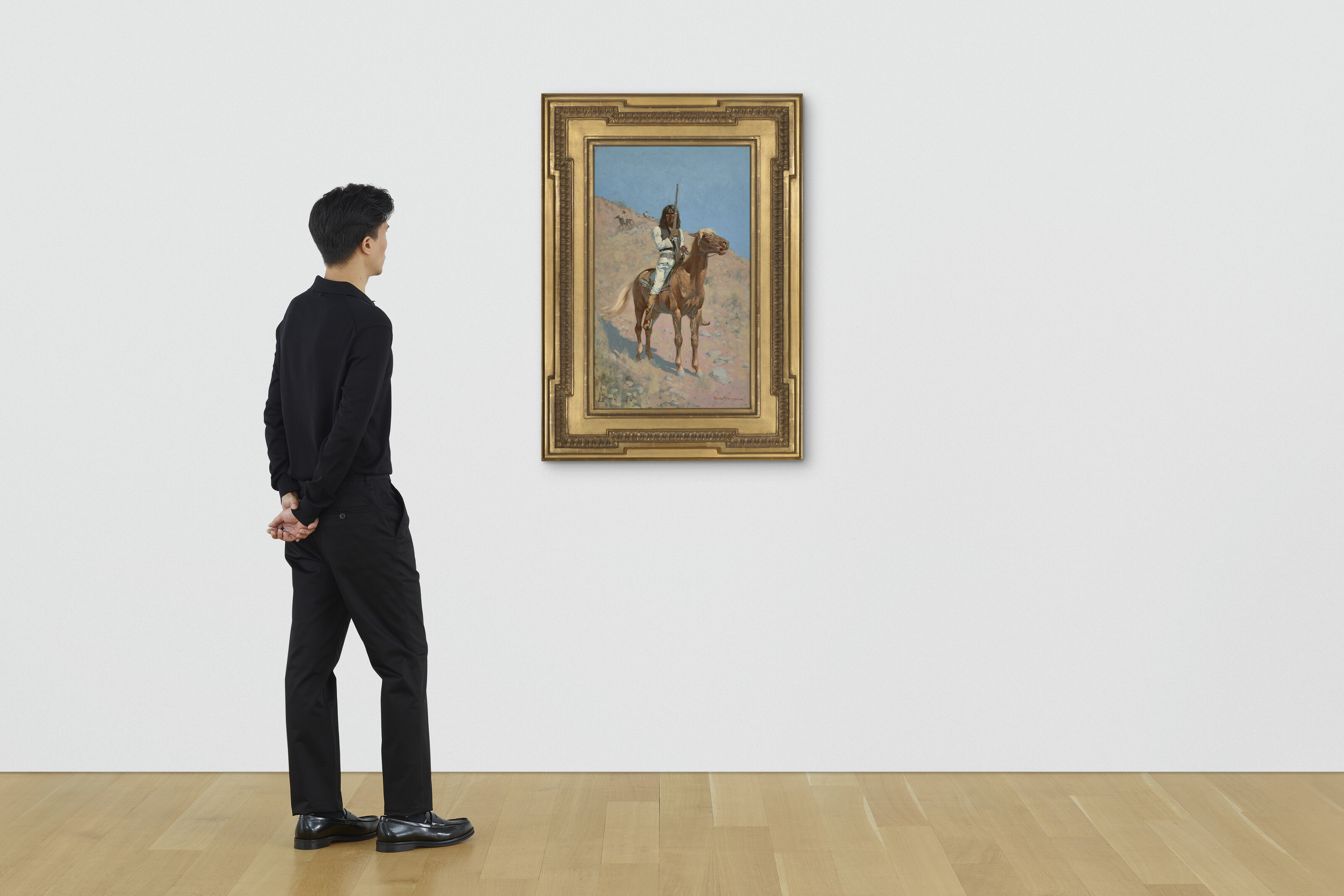 Frederic Remington — Апач, изображение 5