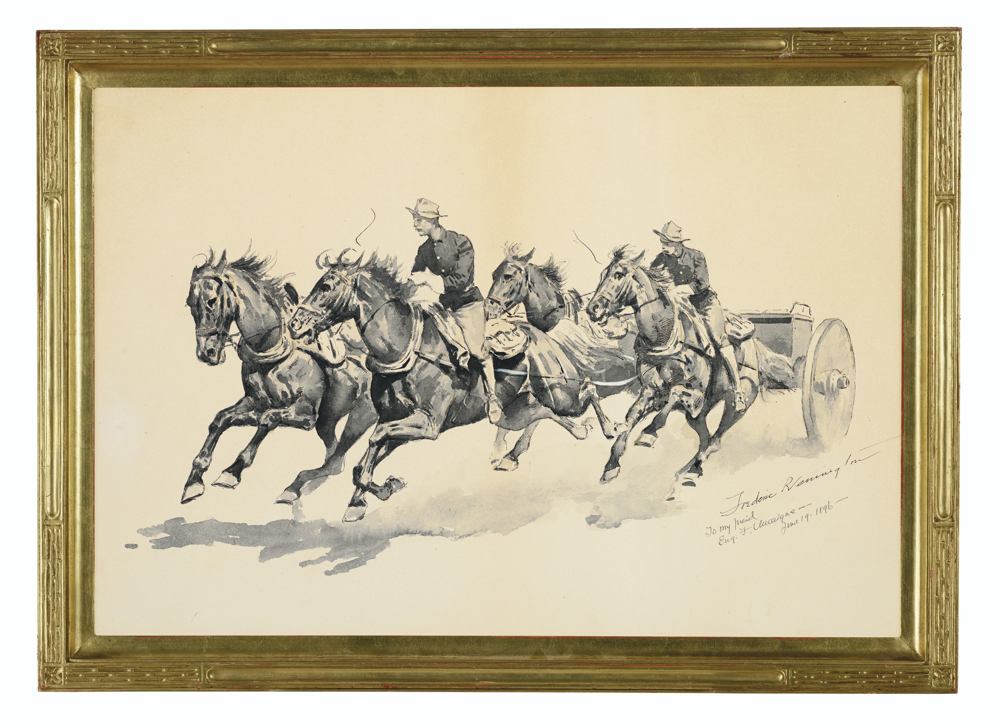 Frederic Remington — "Гибкость в действии", изображение 2