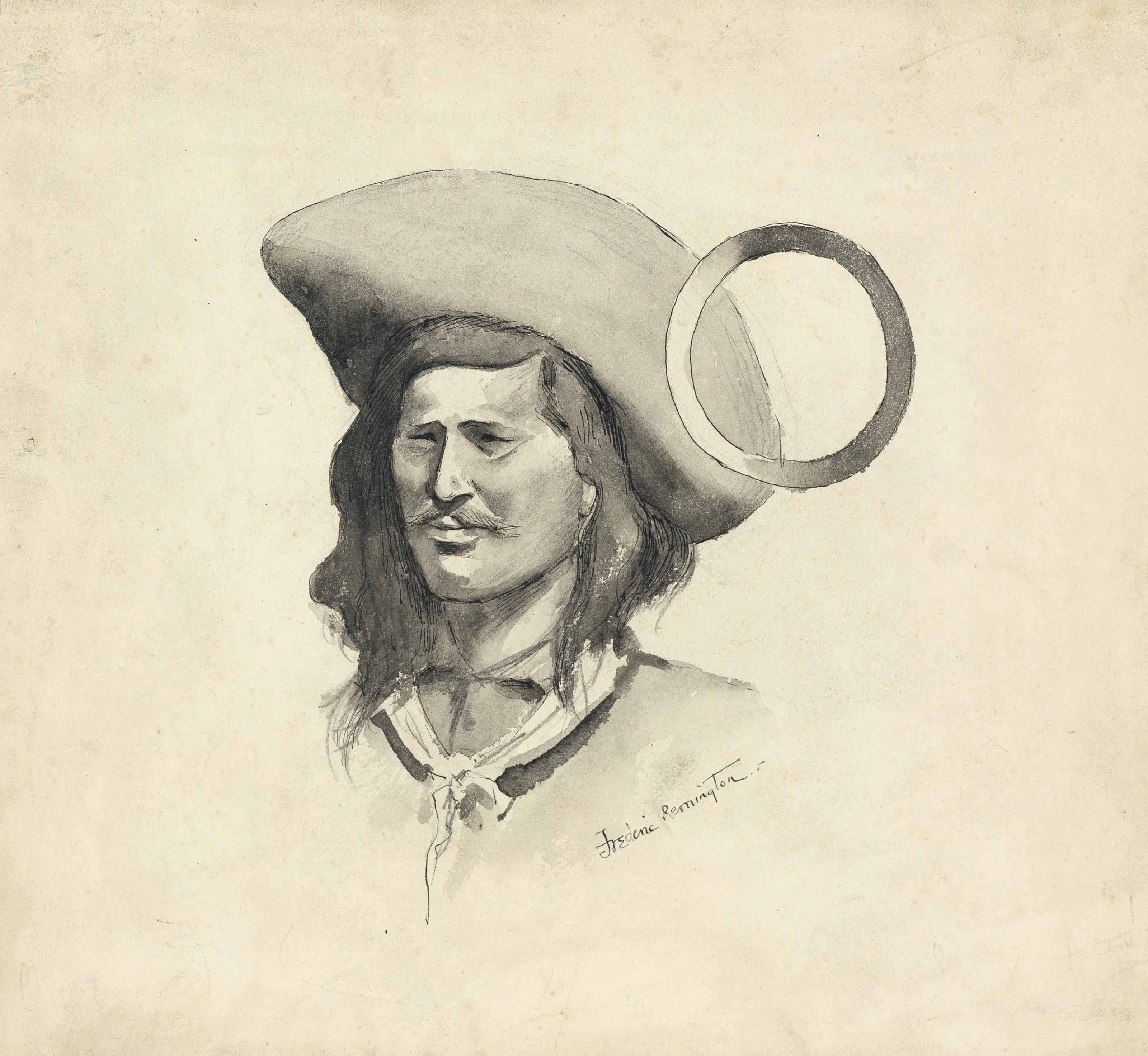 Frederic Remington — "В стране ковбоев"