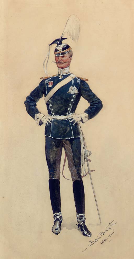 Frederic Remington — Уланский офицер