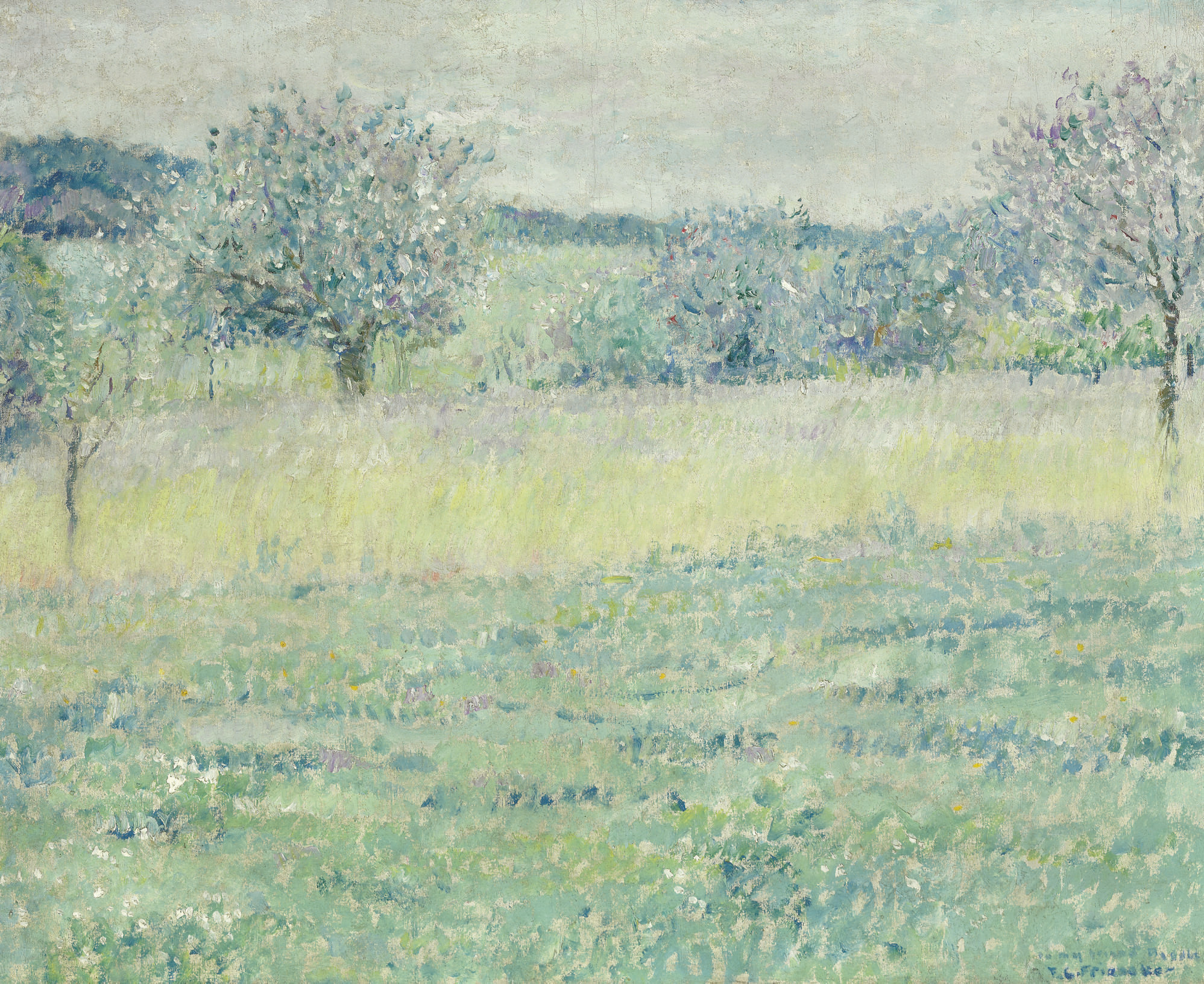 Frederick Carl Frieseke — Пейзаж Живерни